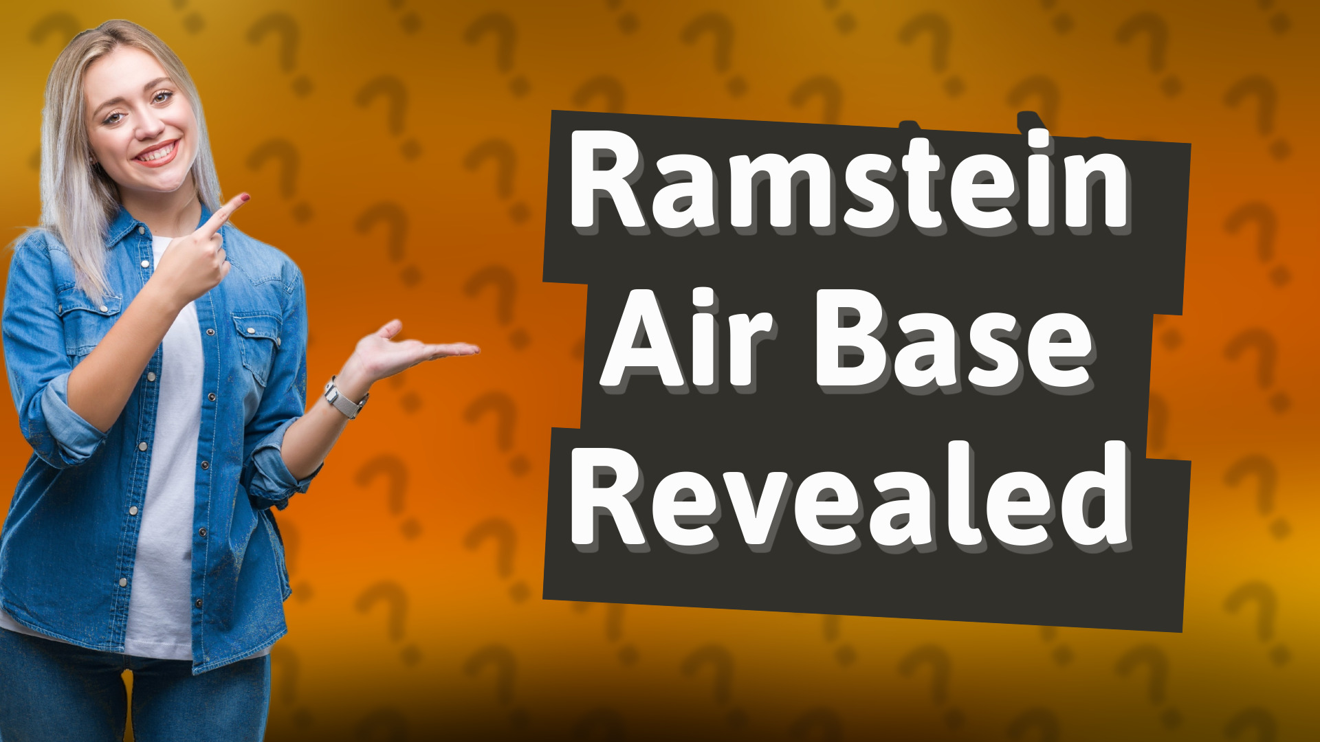 Ramstein Air Base Revealed