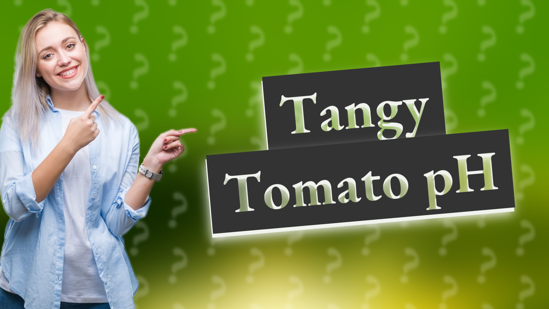 Tangy Tomato pH