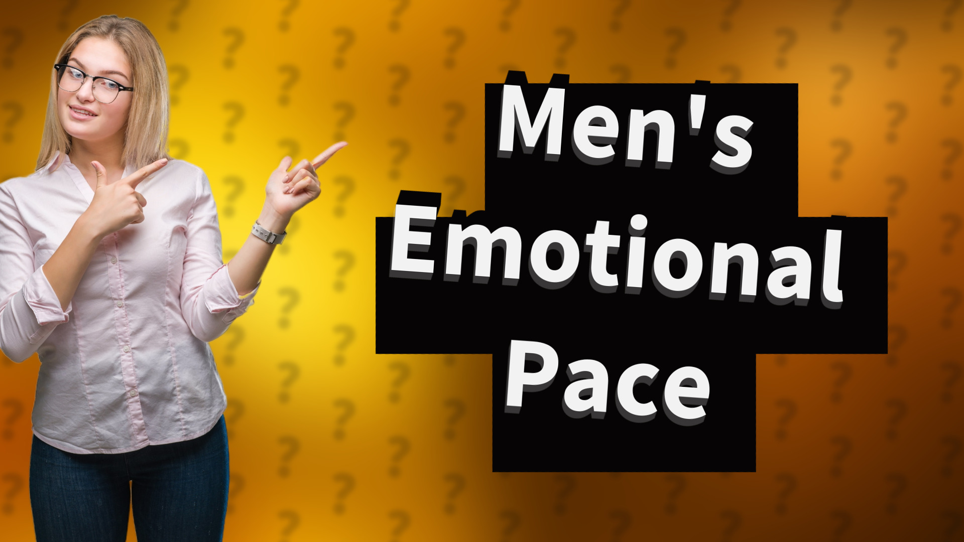 Men's Emotional Pace