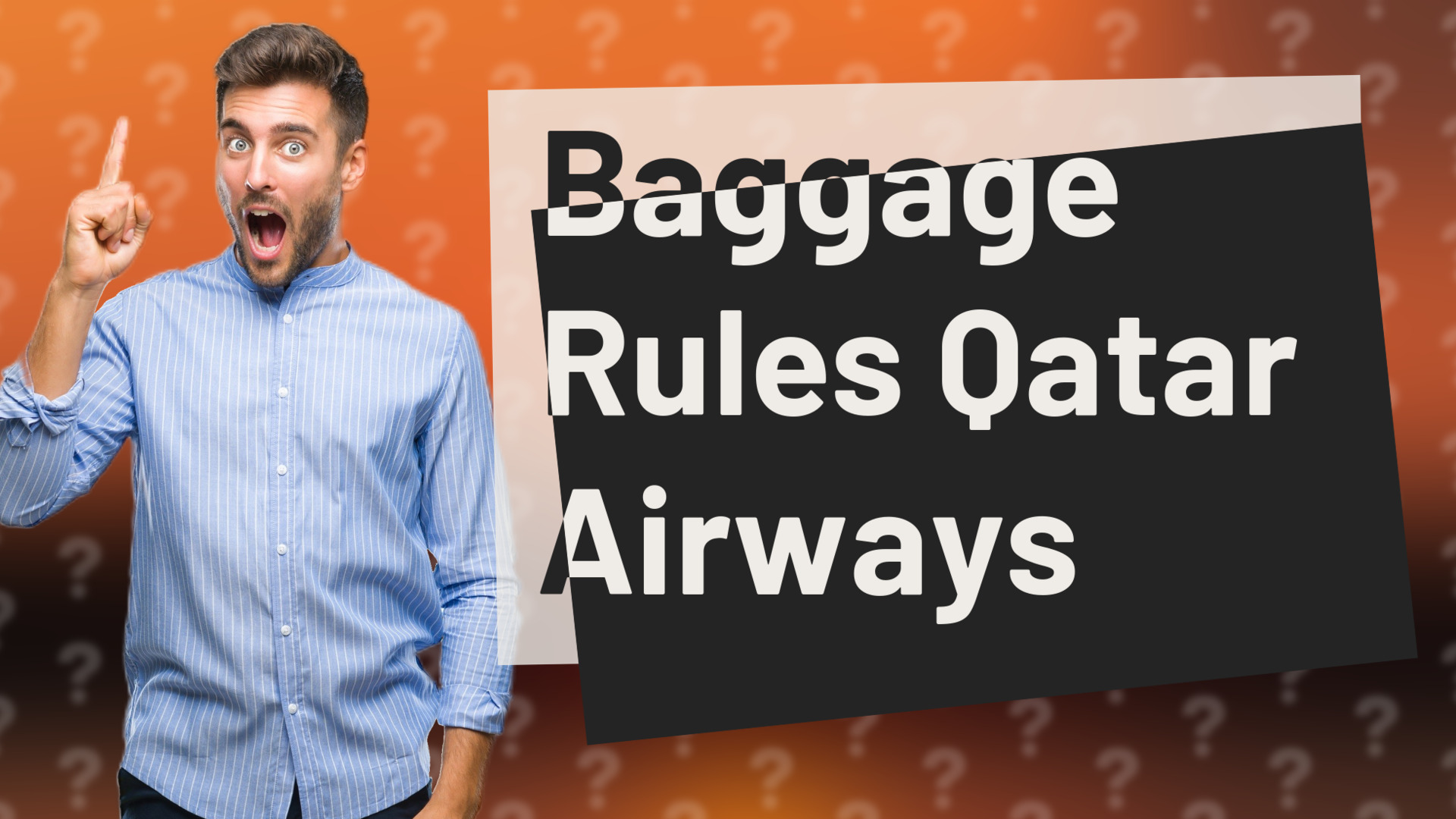 Baggage Rules Qatar Airways