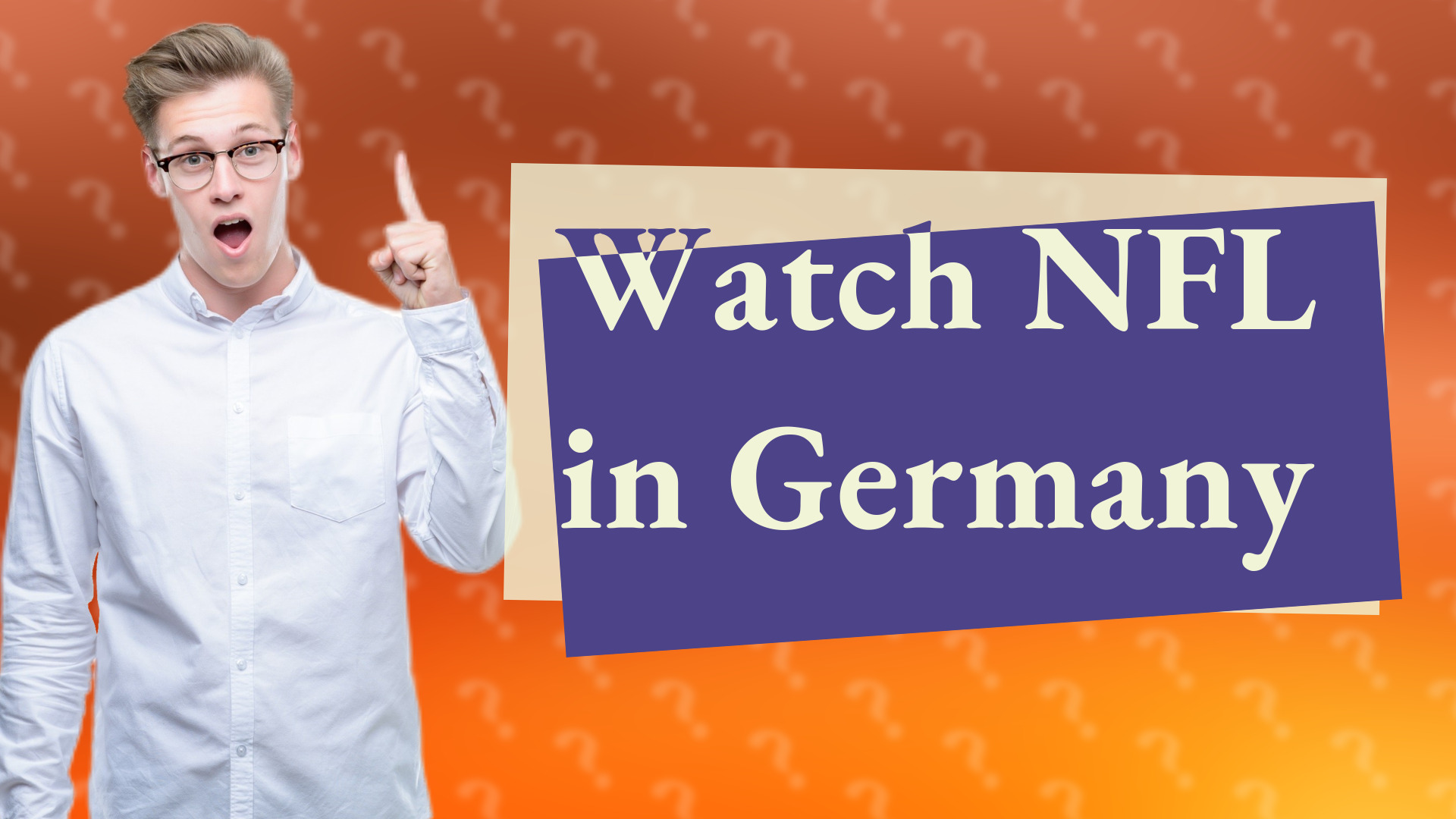 Watch NFL in Germany