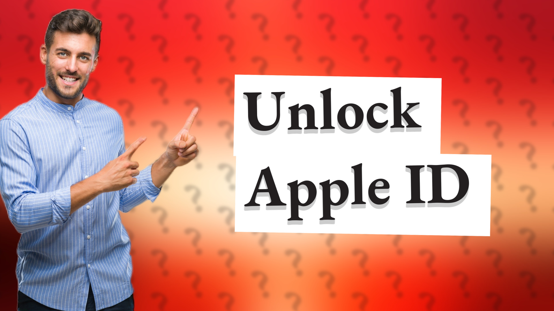 Unlock Apple ID