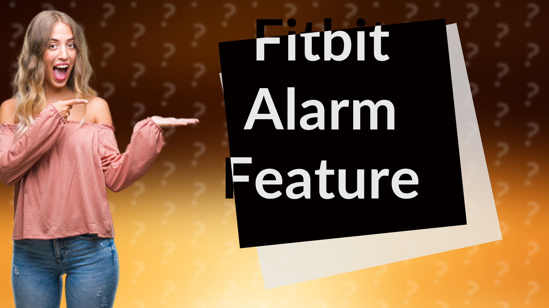 Fitbit Alarm Feature