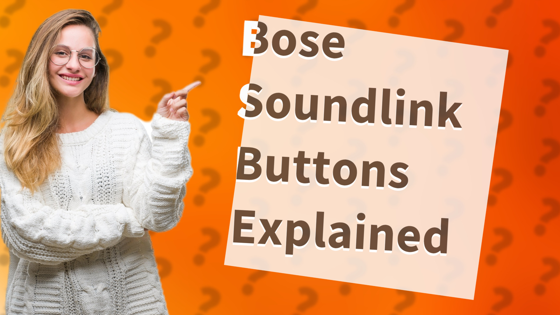 Bose Soundlink Buttons Explained