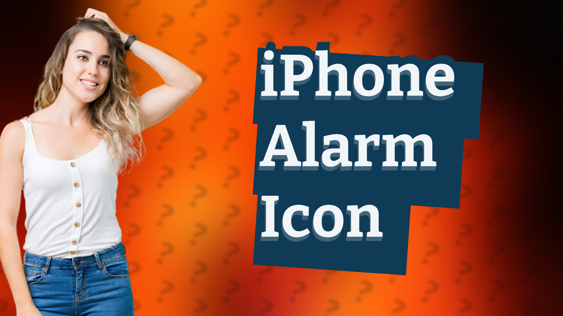 iPhone Alarm Icon