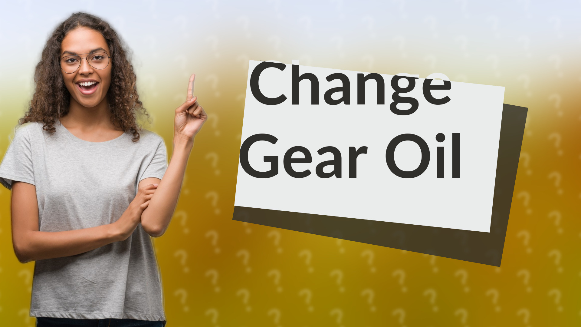 Change Gear Oil