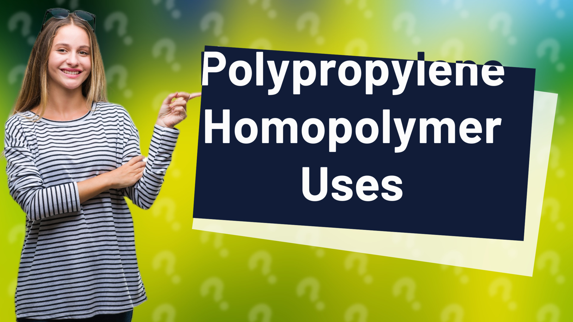 Polypropylene Homopolymer Uses