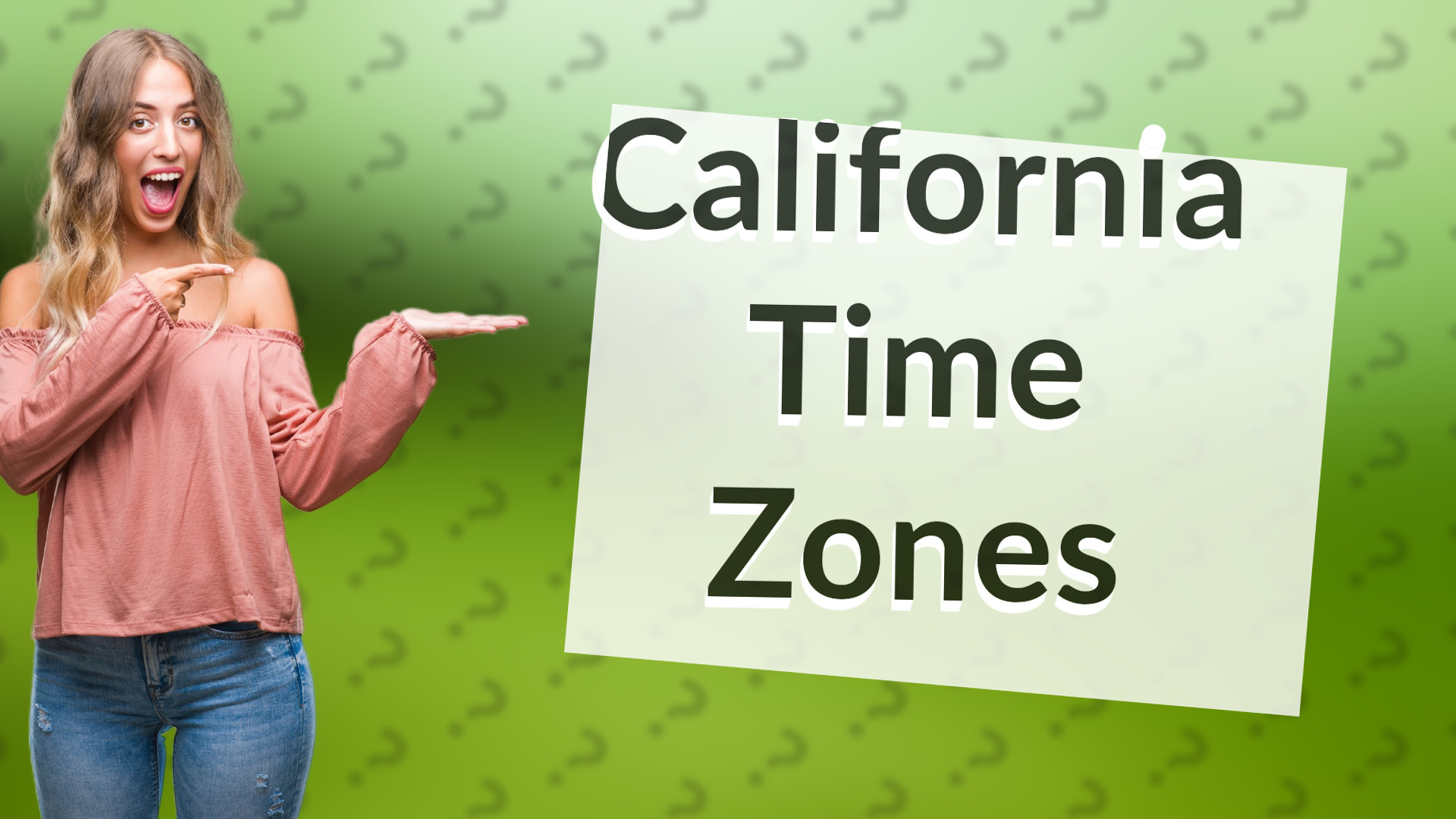 California Time Zones