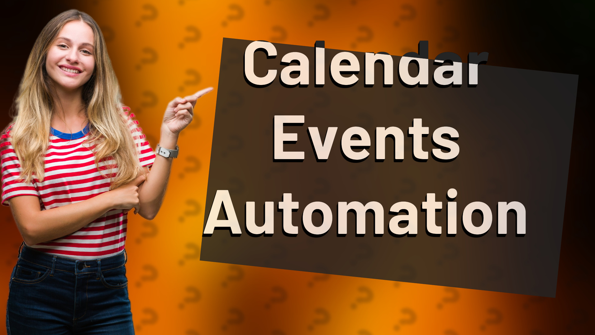 Calendar Events Automation