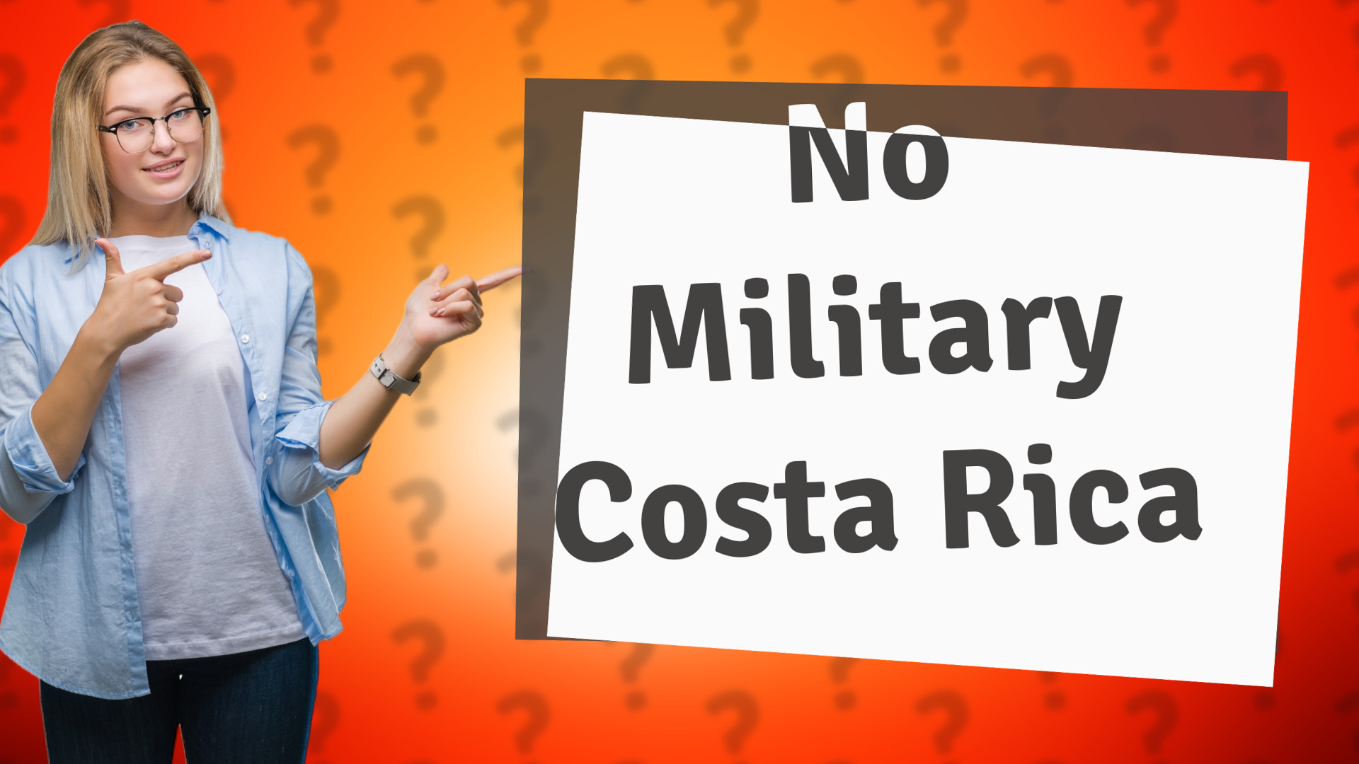 No Military Costa Rica