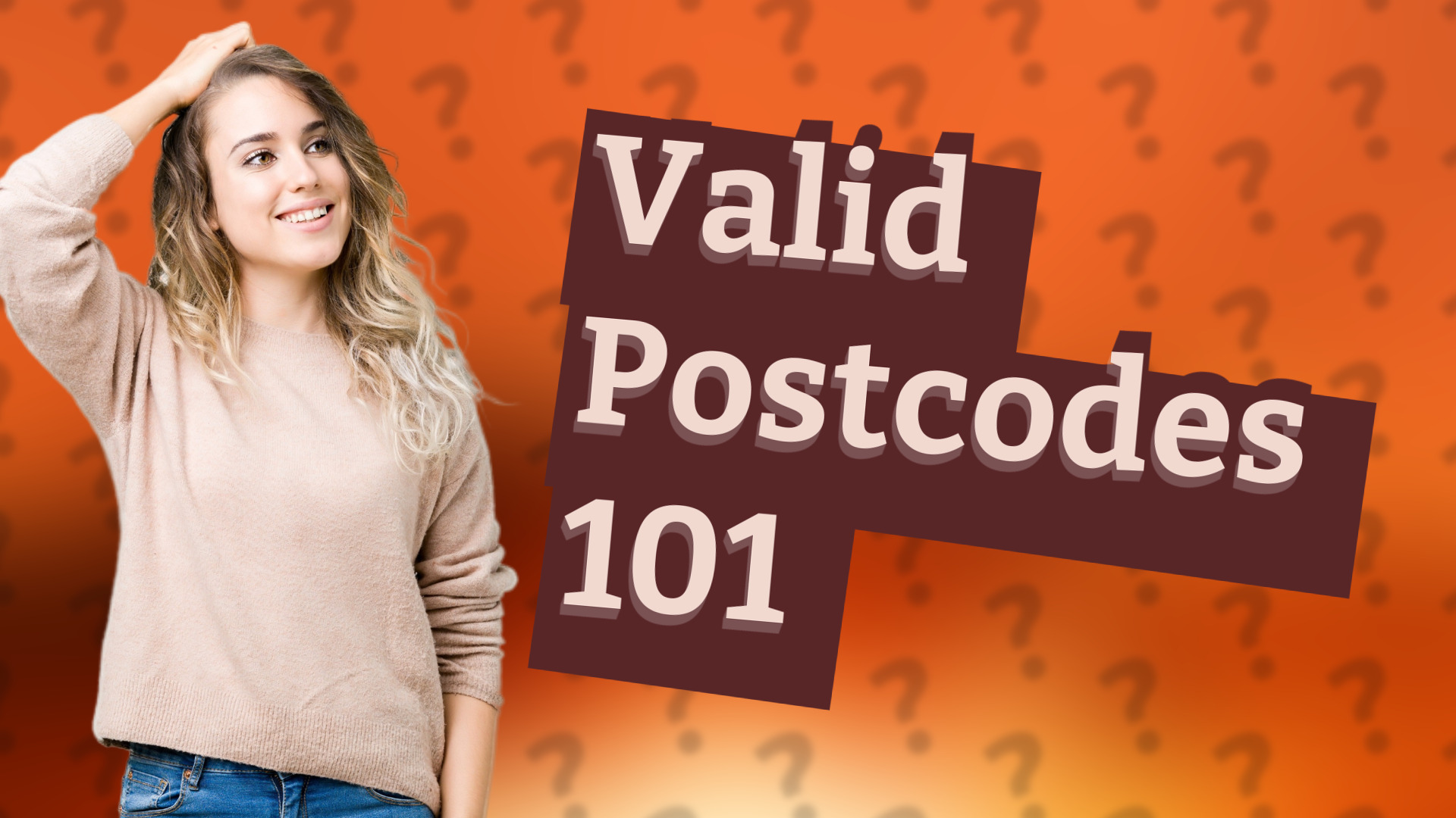 Valid Postcodes 101