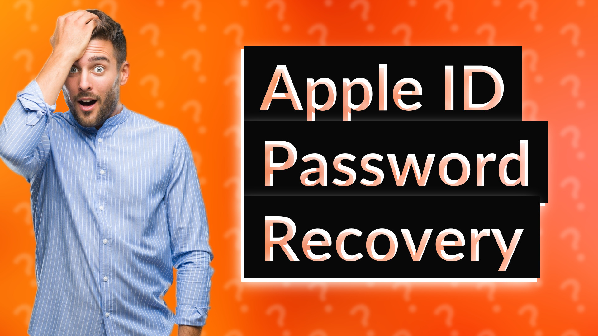 Apple ID Password Recovery
