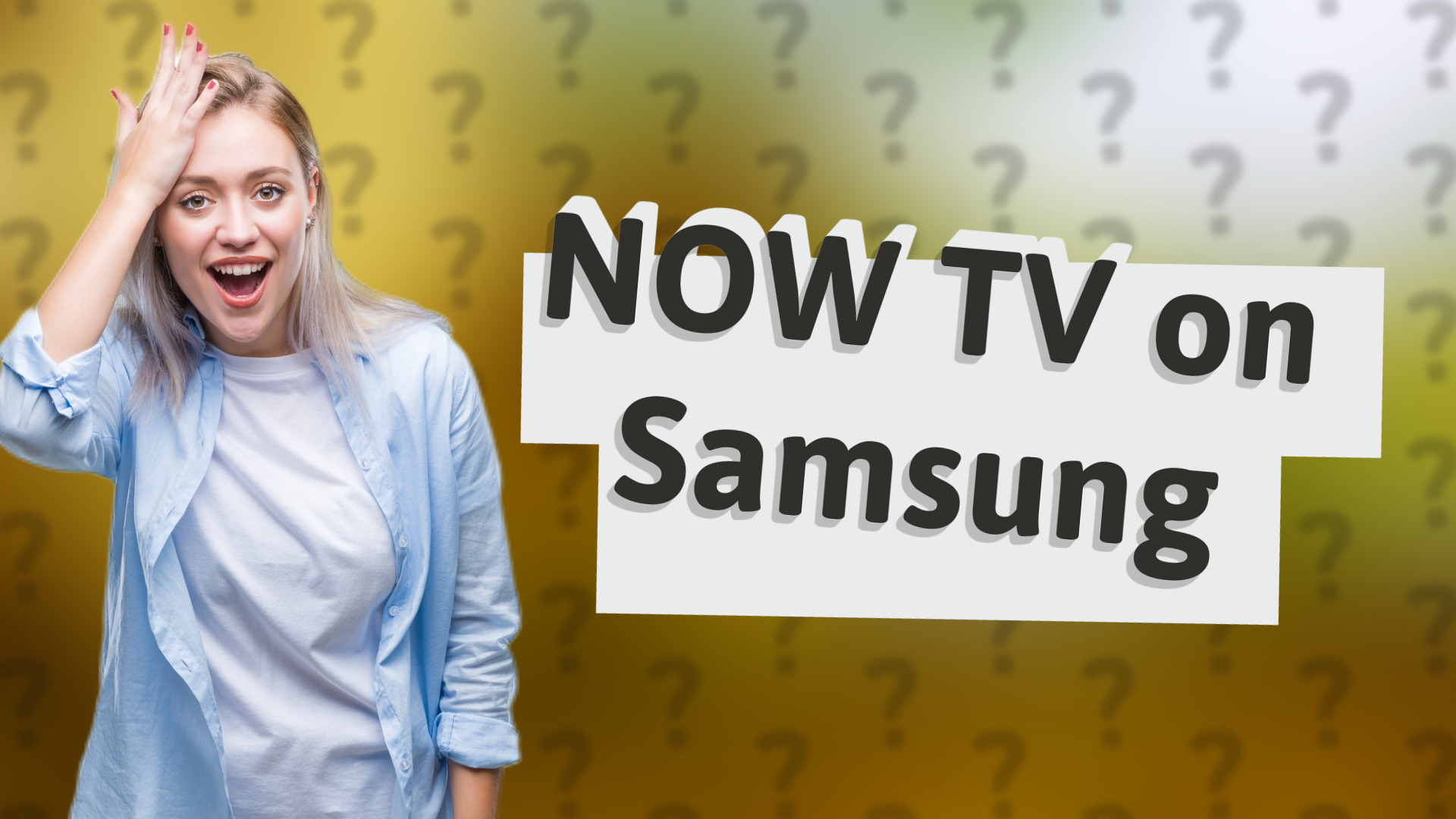 NOW TV on Samsung
