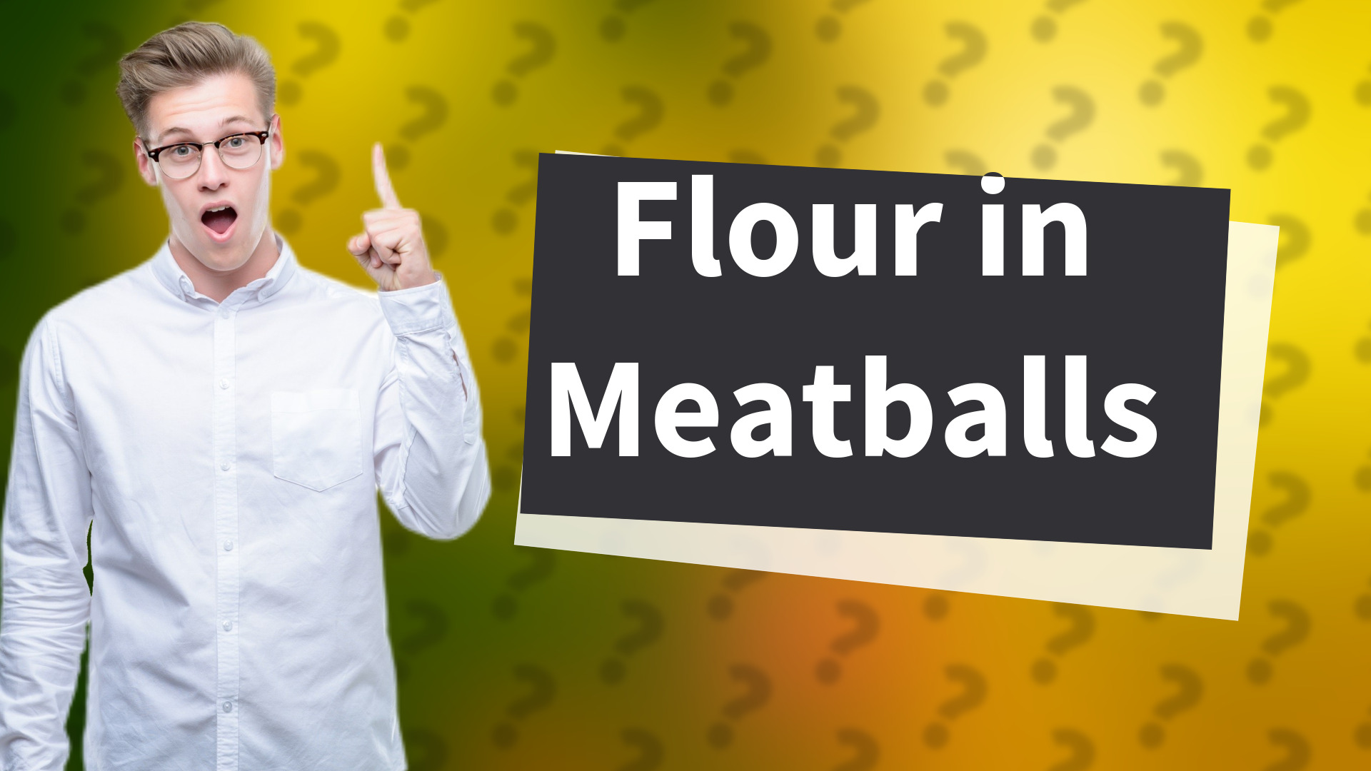 Flour in Meatballs