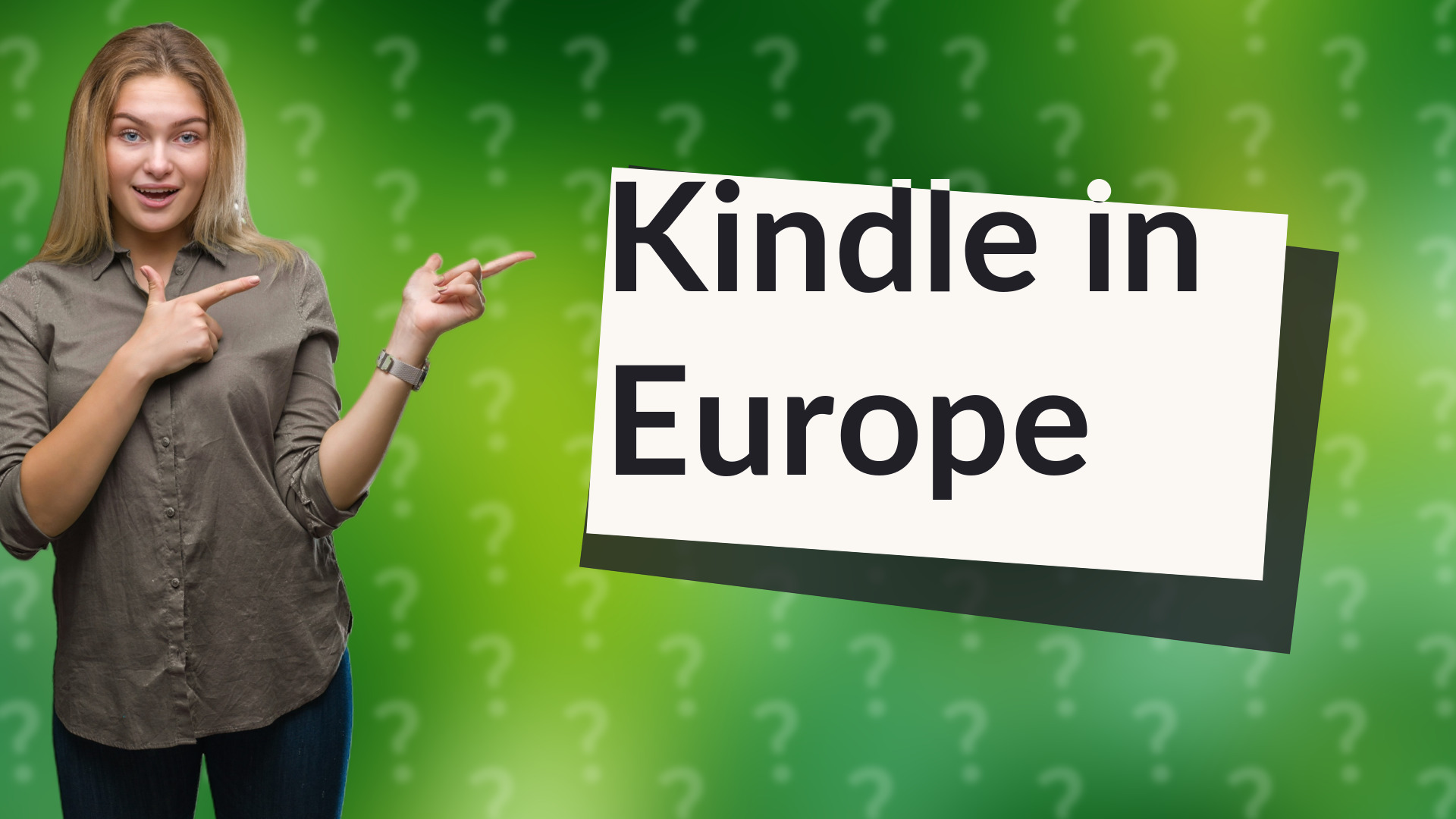 Kindle in Europe