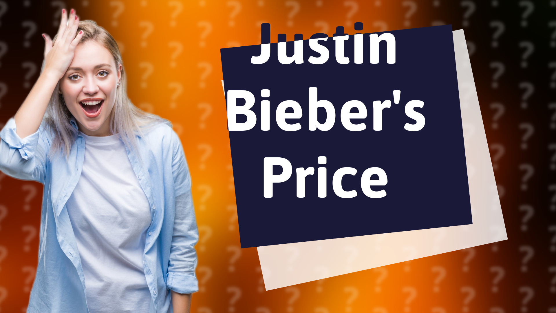 Justin Bieber's Price