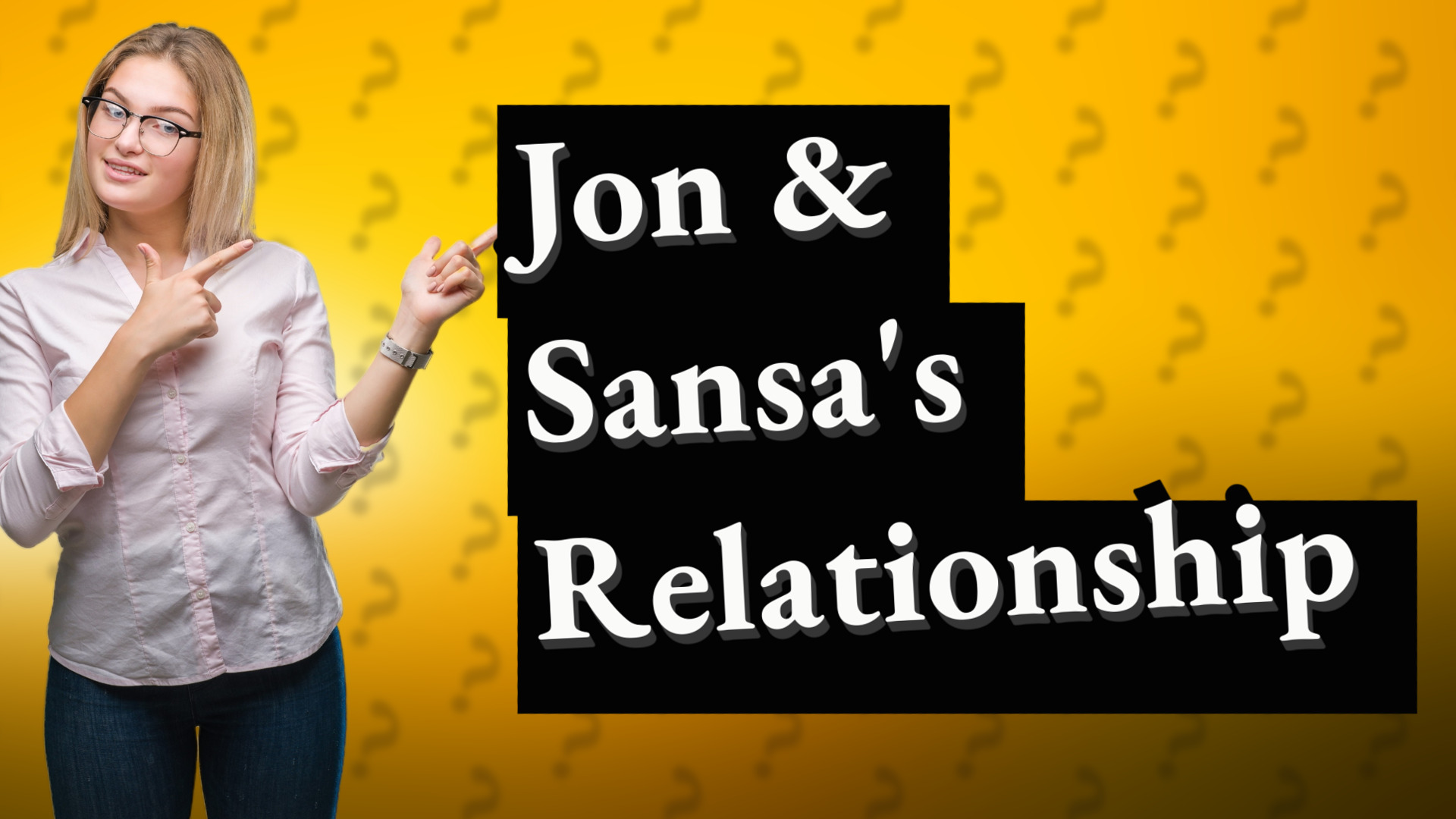Jon & Sansa's Relationship