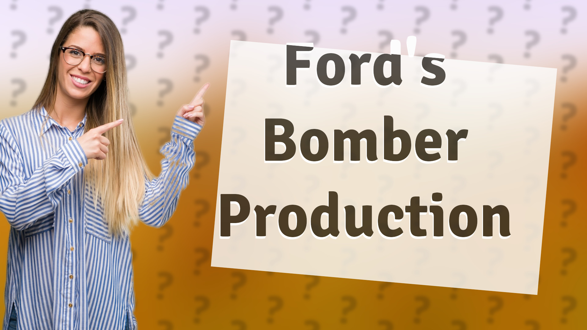 Ford's Bomber Production