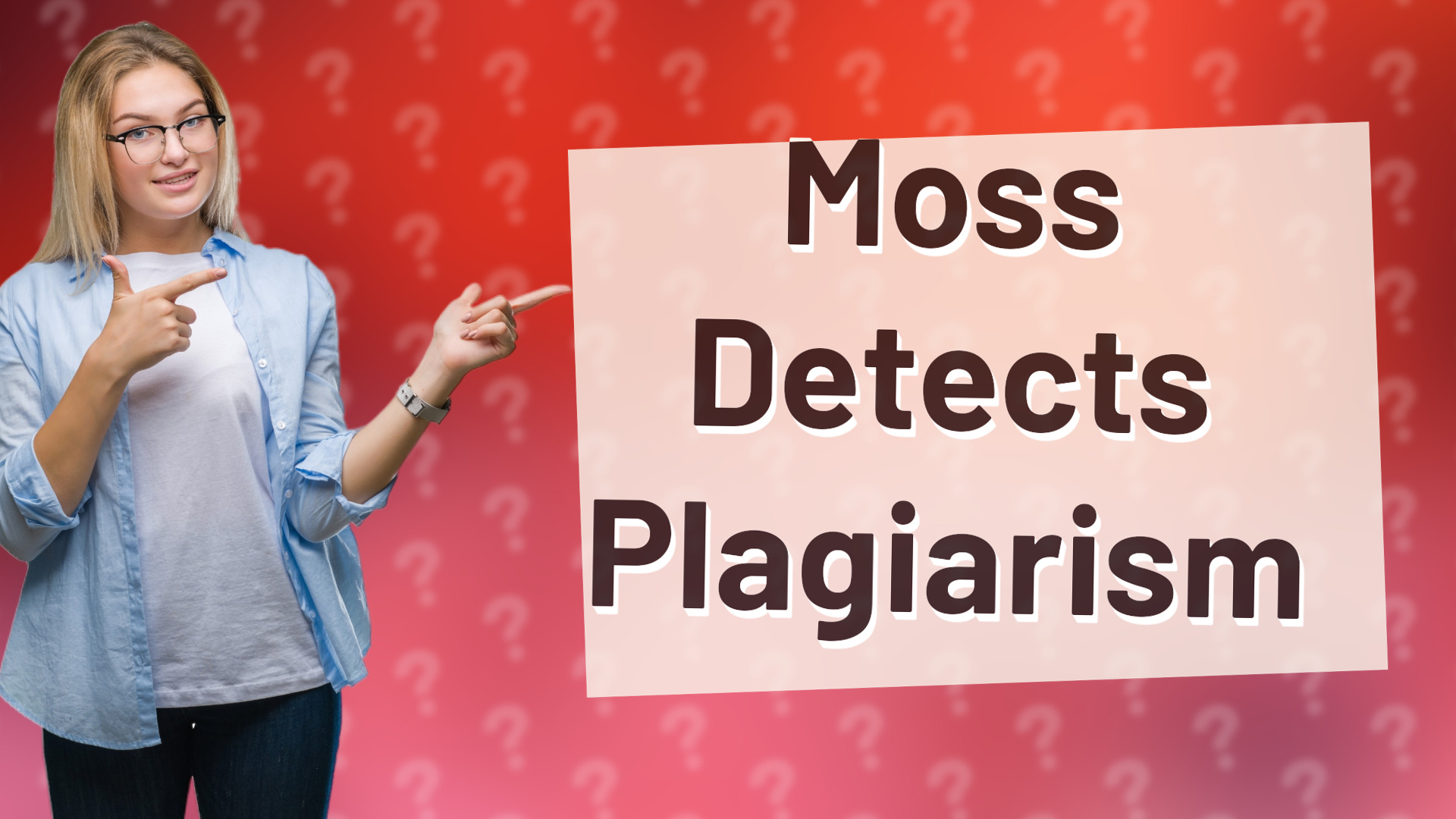 Moss Detects Plagiarism