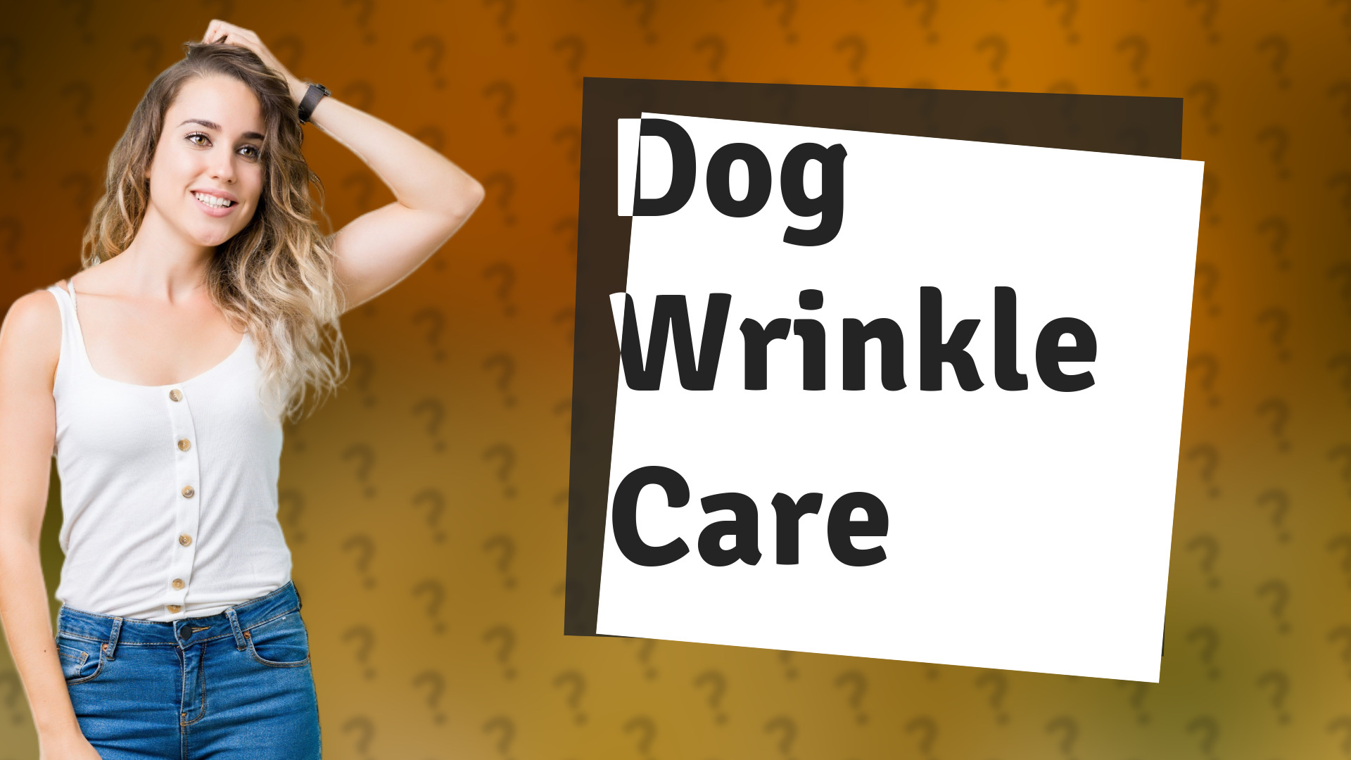 Dog Wrinkle Care