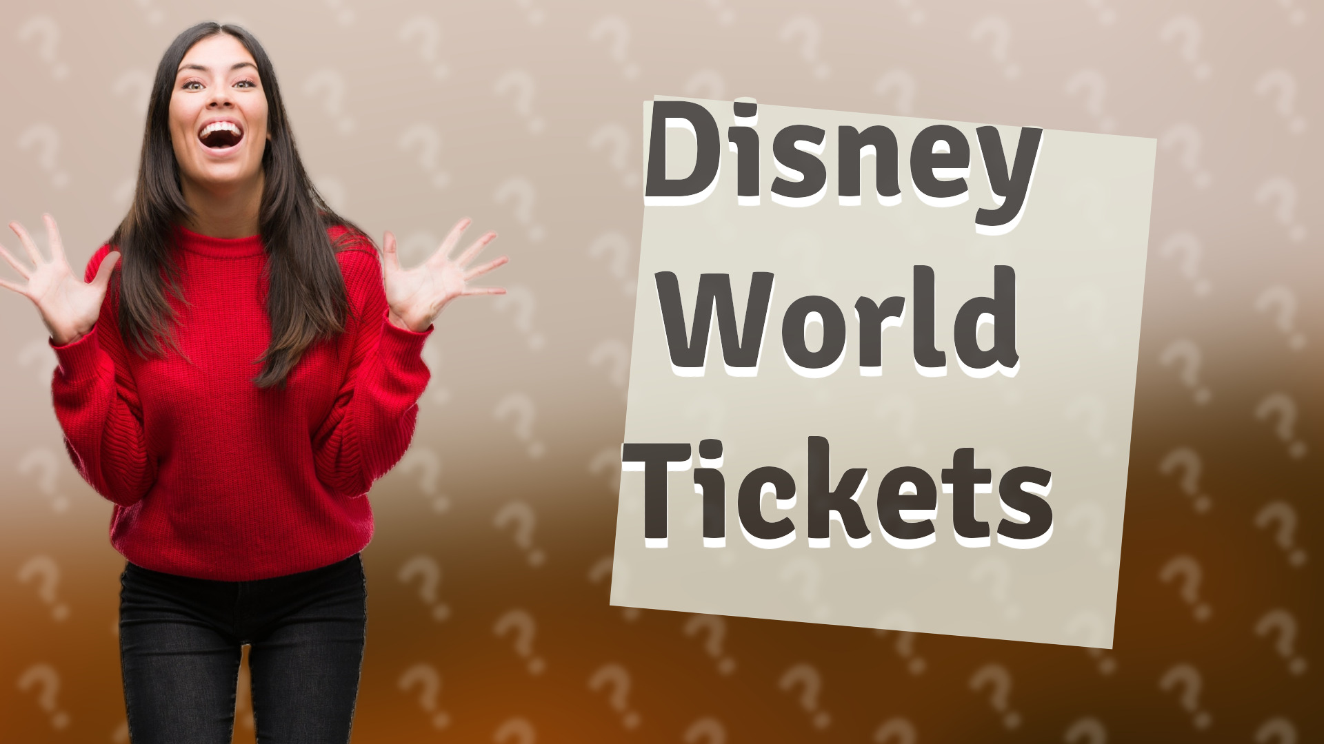 Disney World Tickets