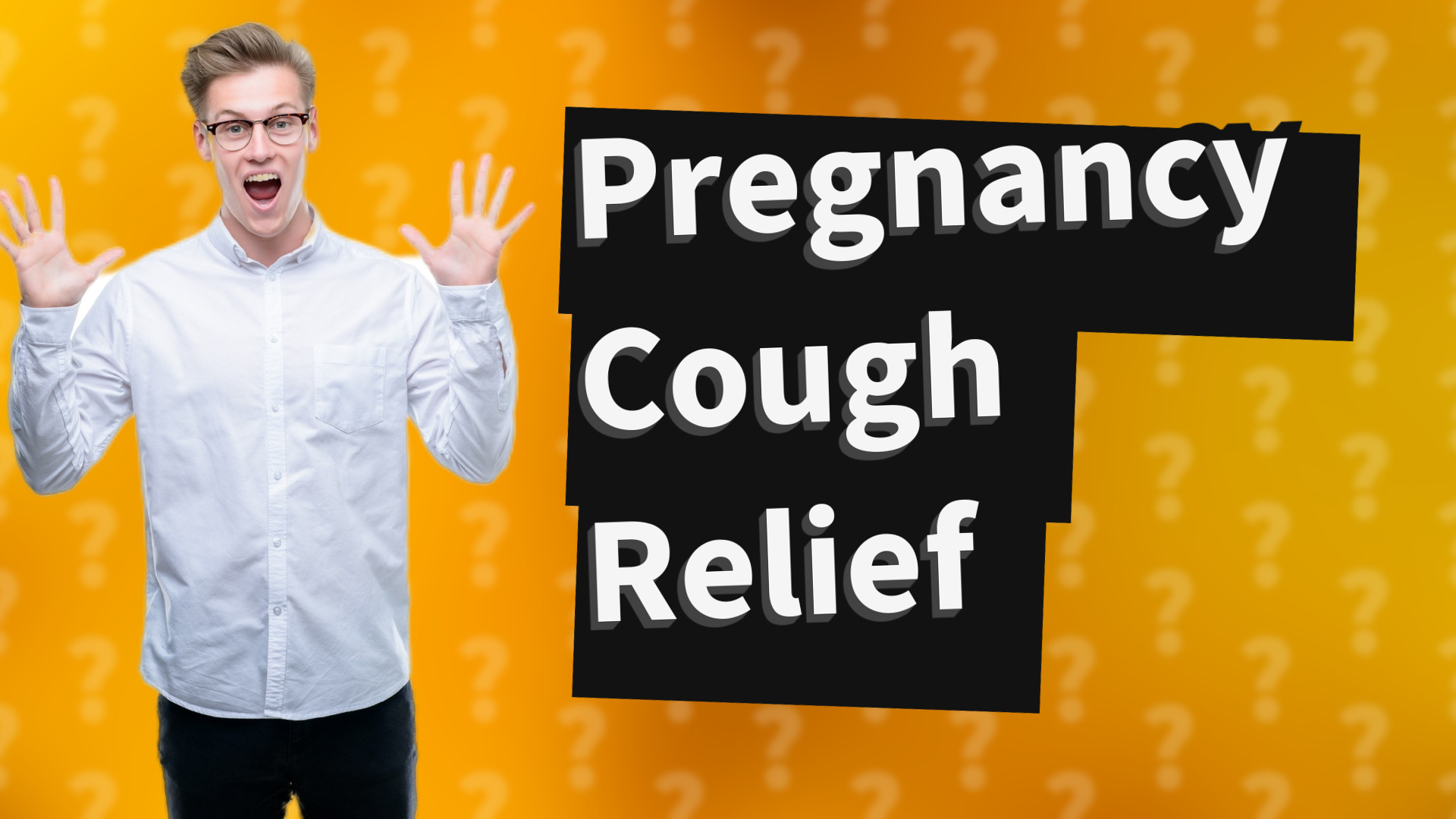 Pregnancy Cough Relief