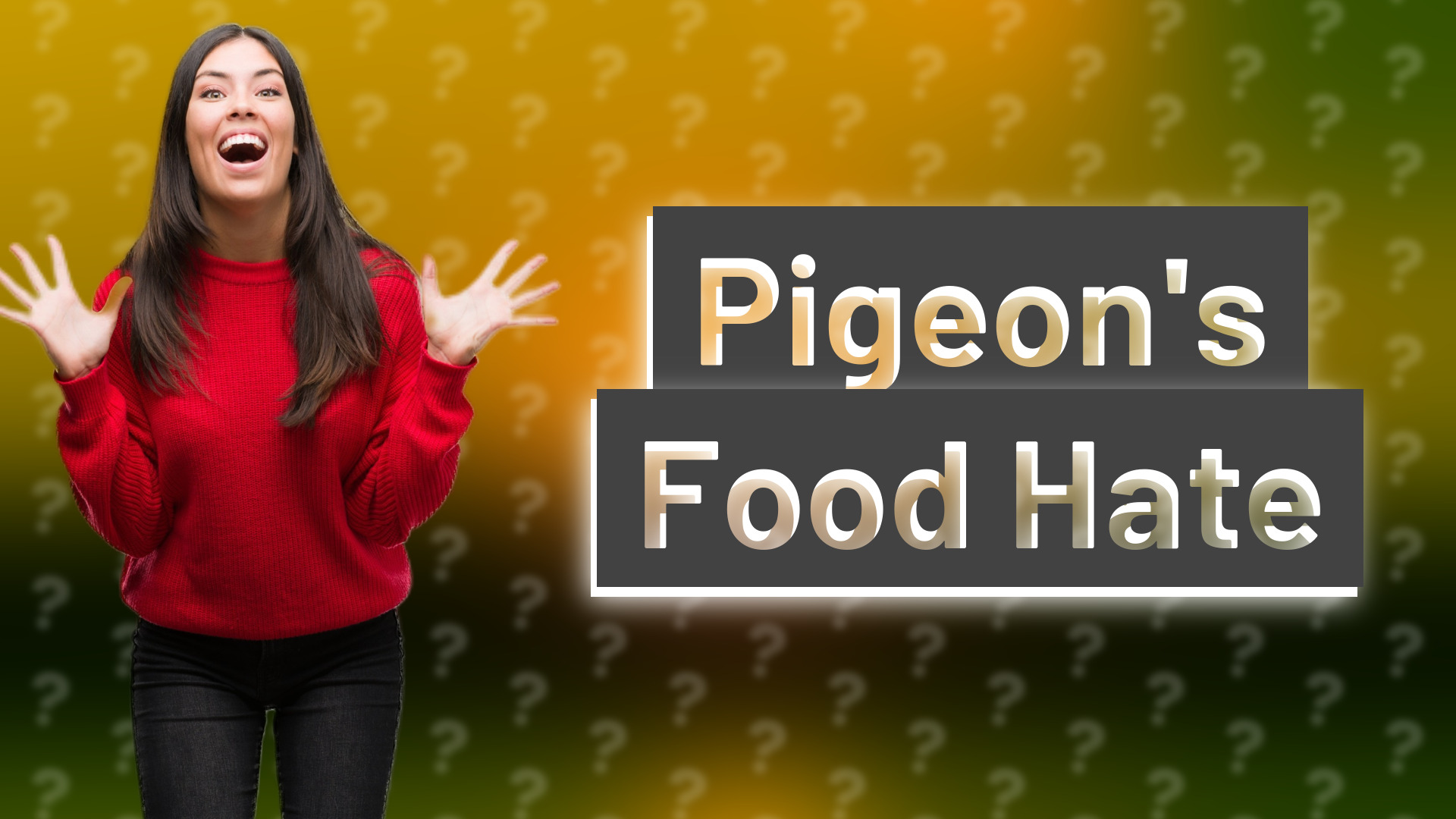 Pigeon's Food Hate