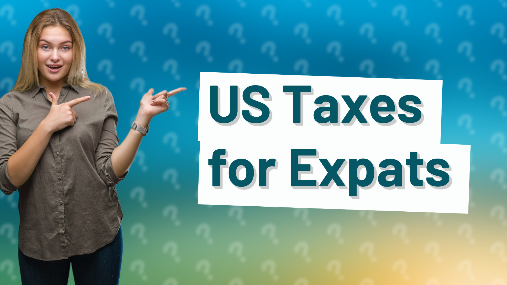 US Taxes for Expats
