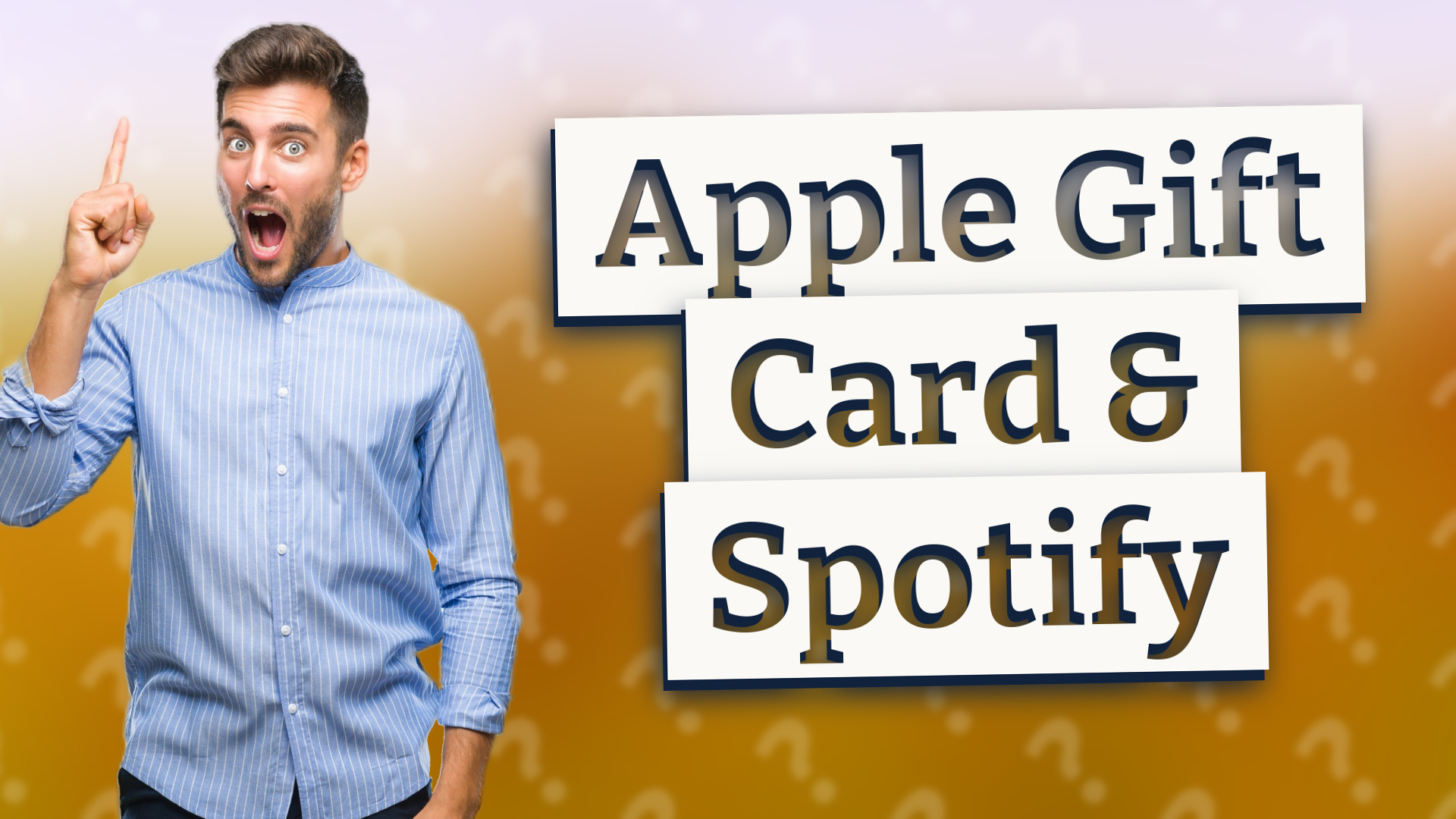 Apple Gift Card & Spotify