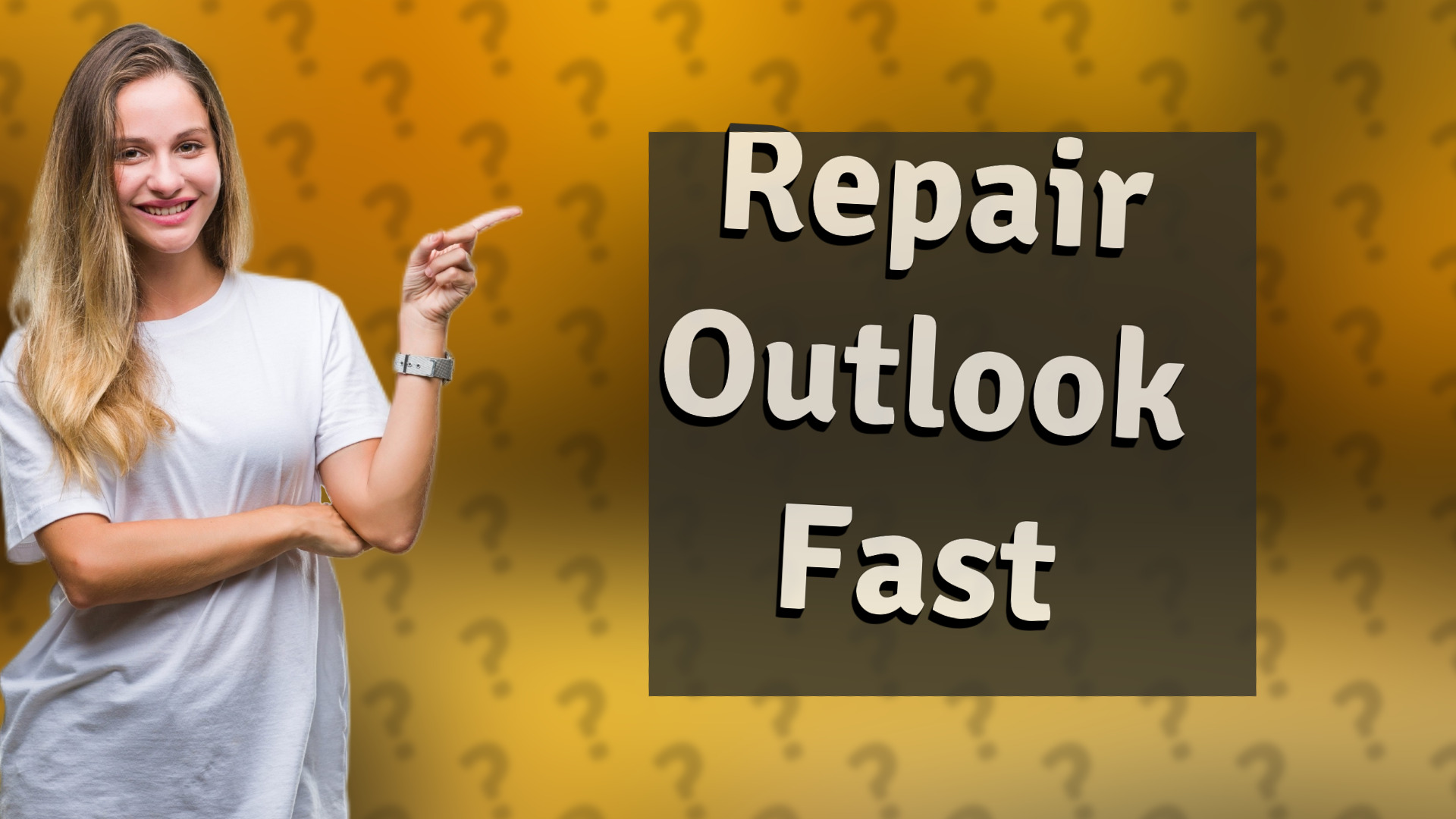 Repair Outlook Fast