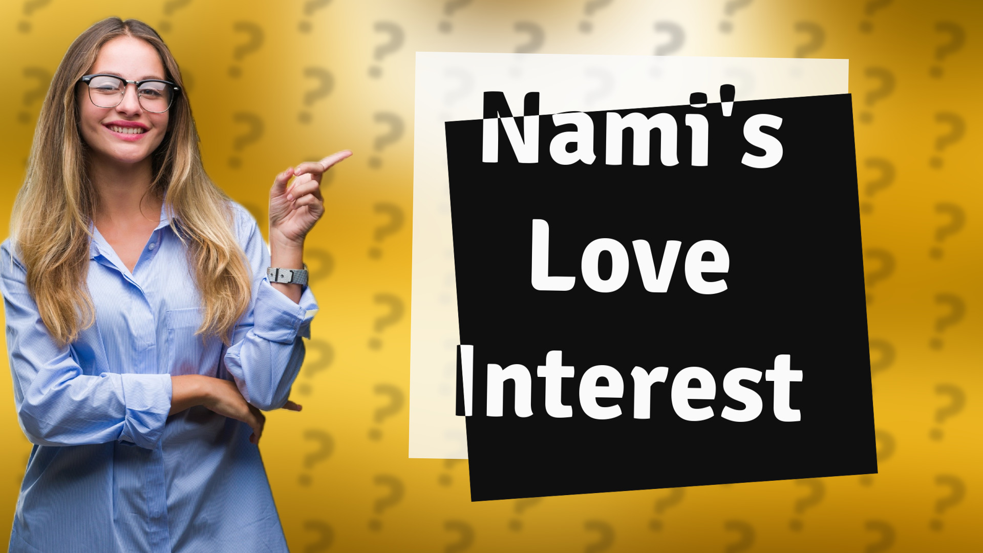 Nami's Love Interest