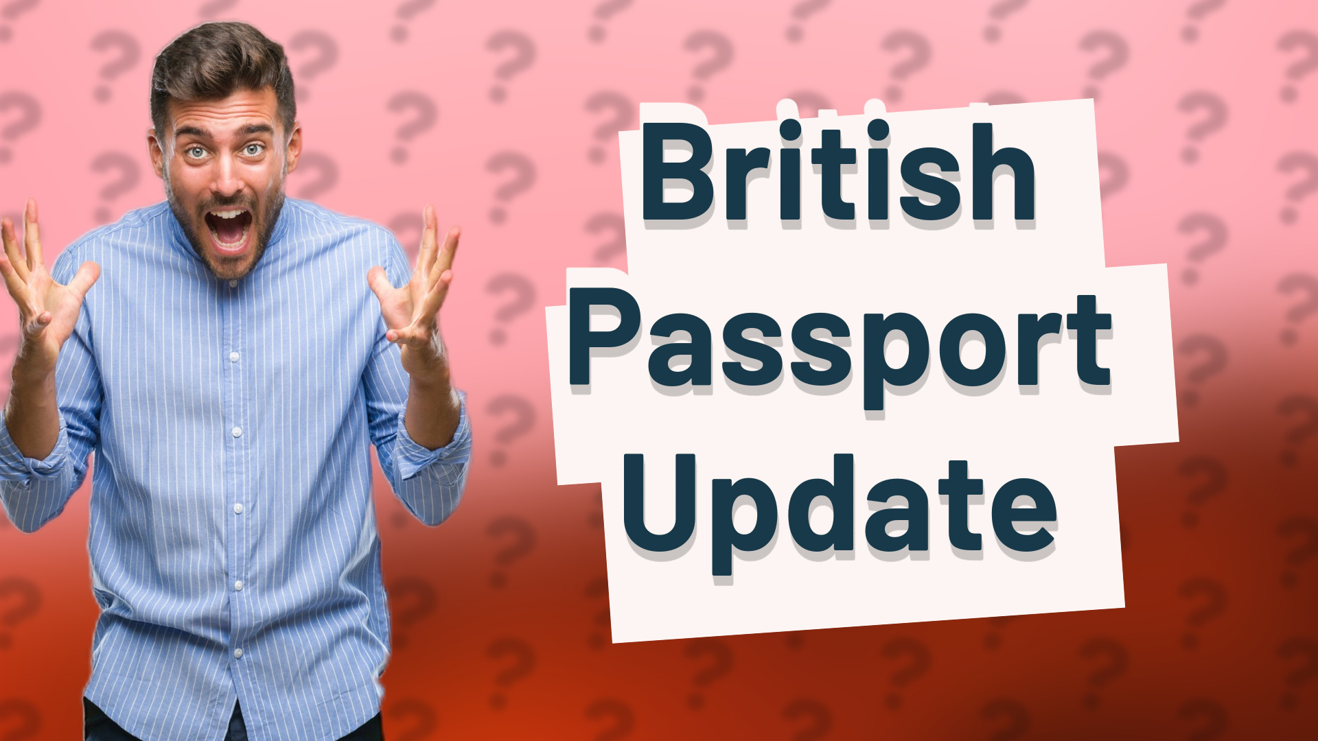British Passport Update