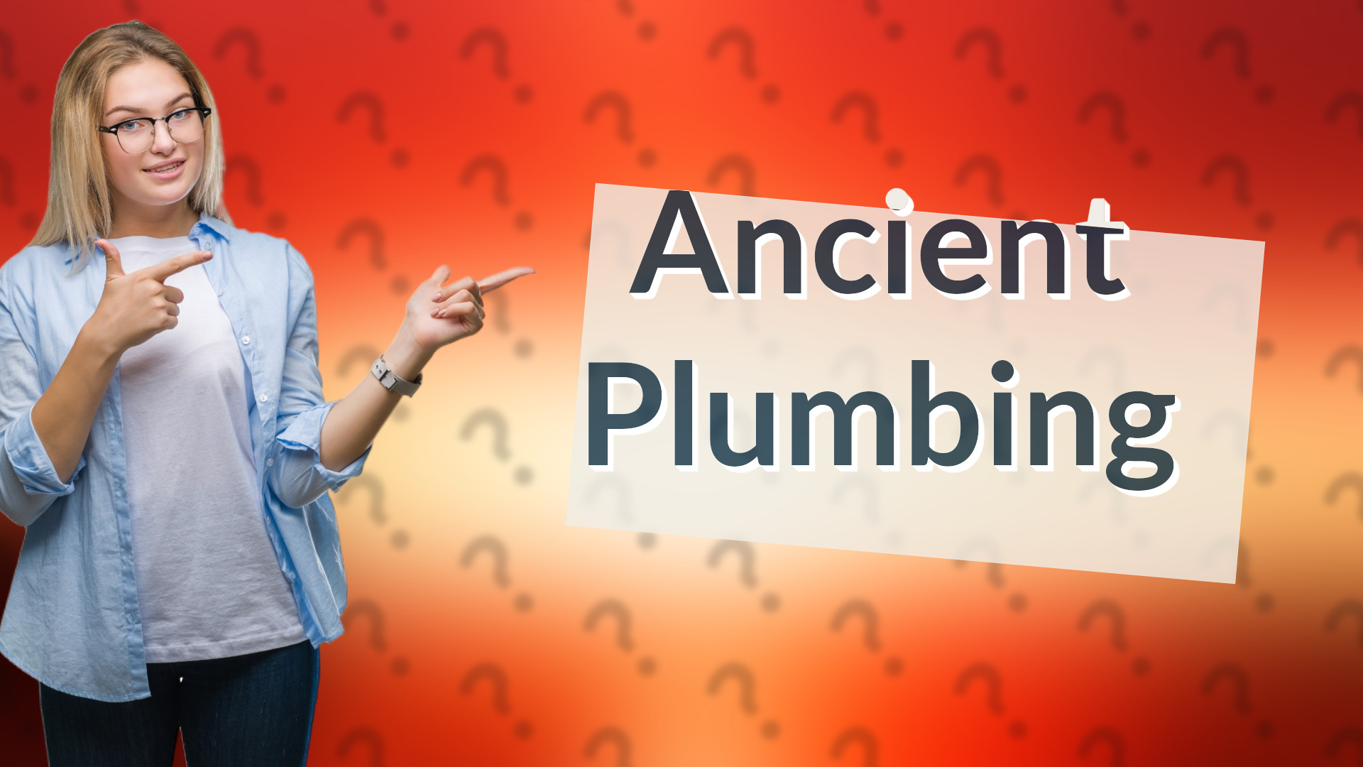Ancient Plumbing