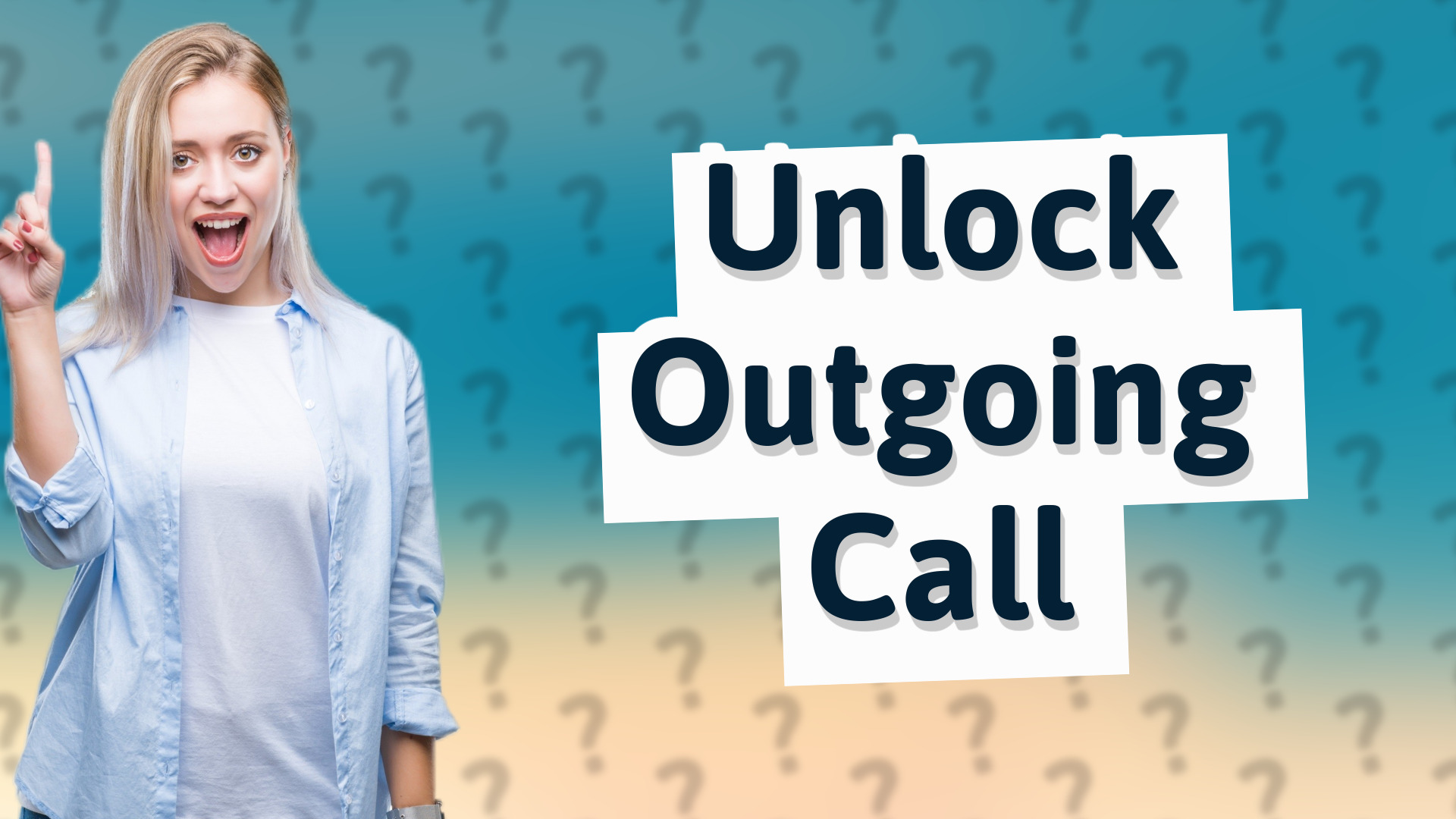 Unlock Outgoing Call