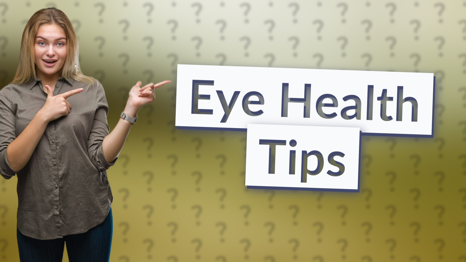 Eye Health Tips