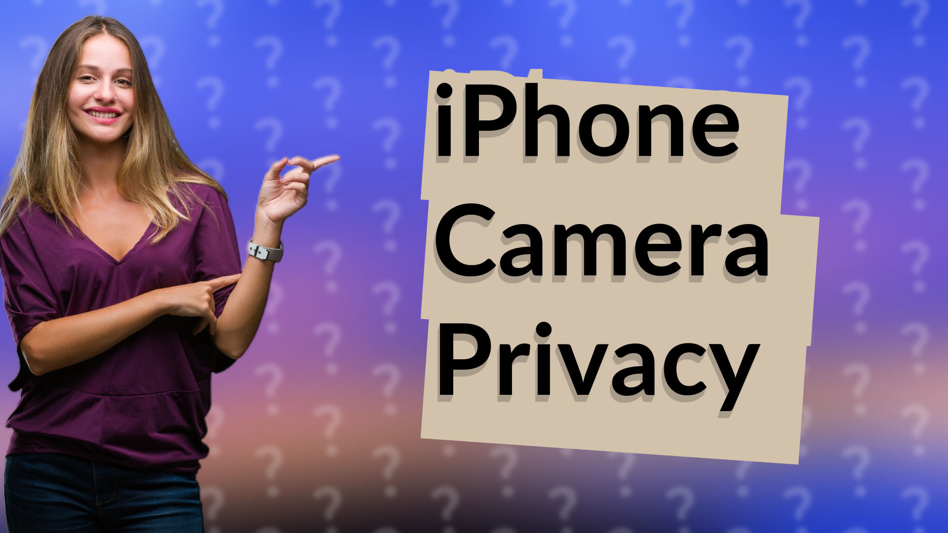 iPhone Camera Privacy