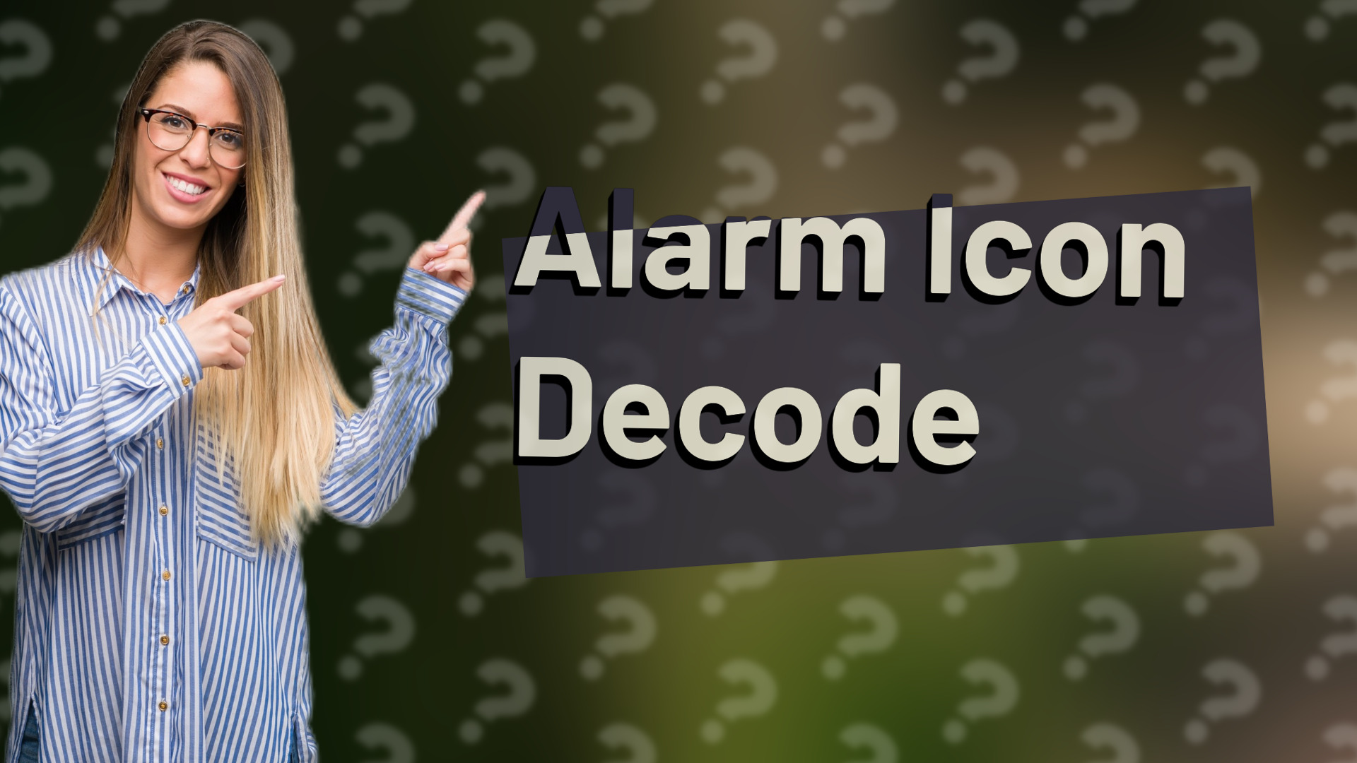 Alarm Icon Decode