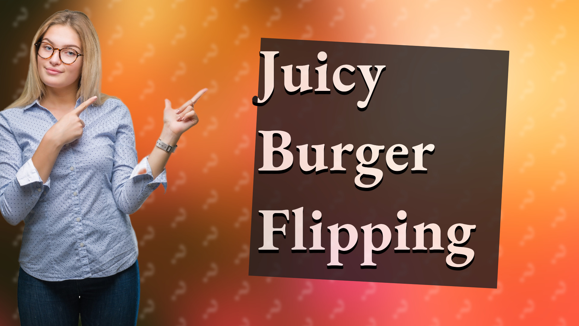 Juicy Burger Flipping