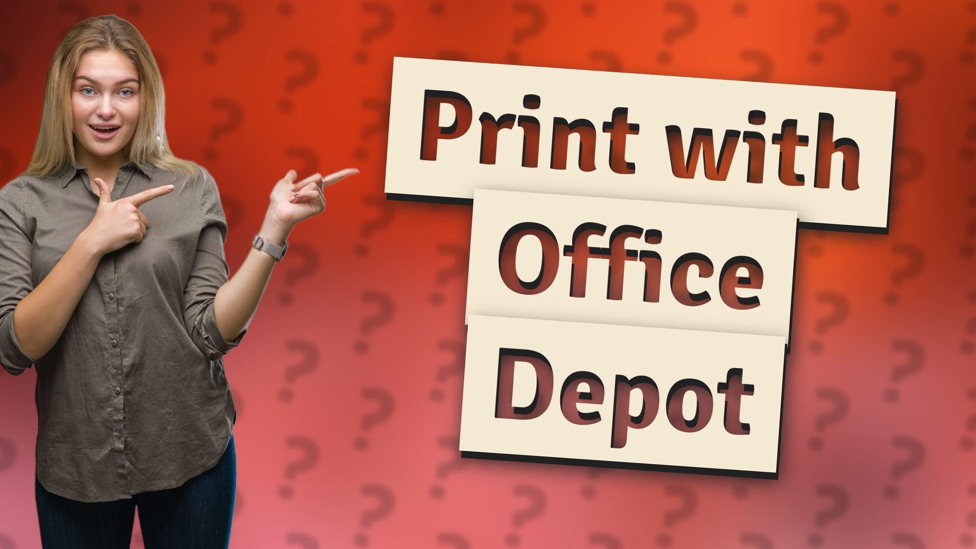Print with Office Depot