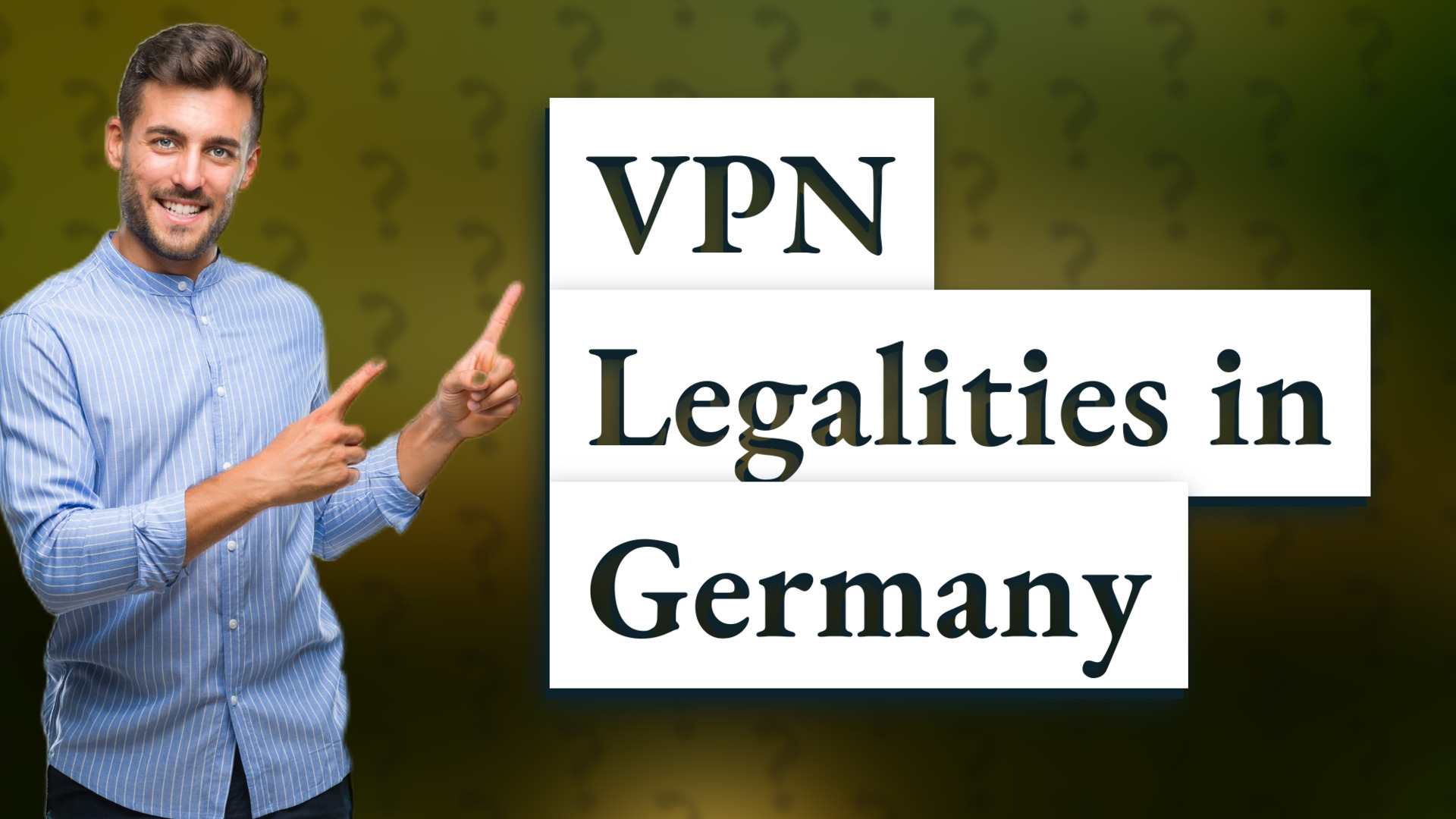 VPN Legalities in Germany