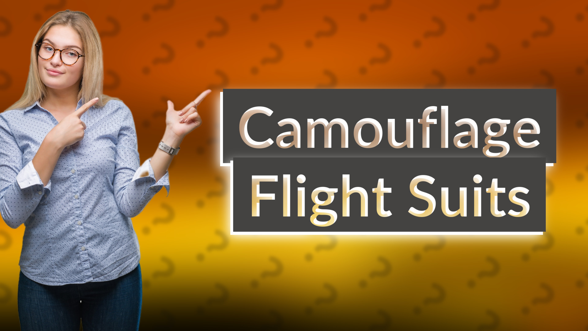 Camouflage Flight Suits