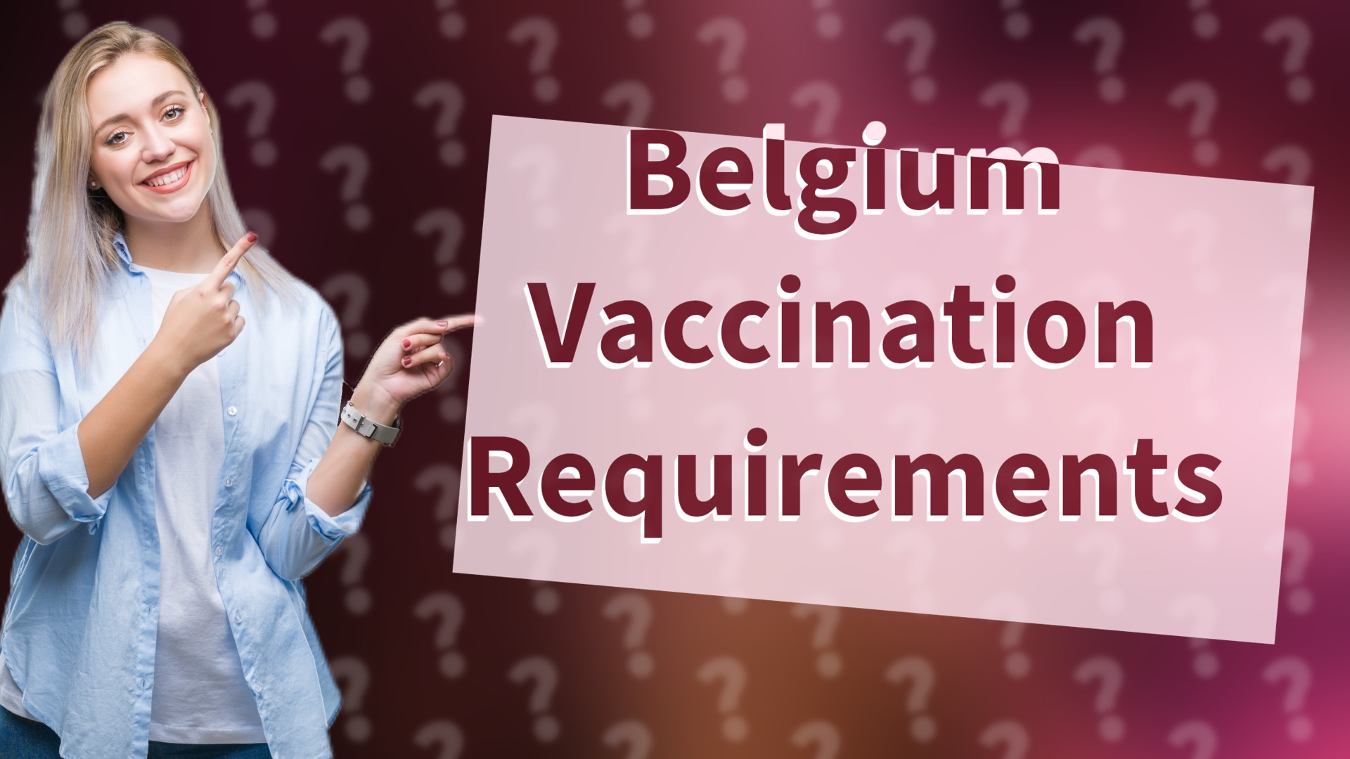 Belgium Vaccination Requirements