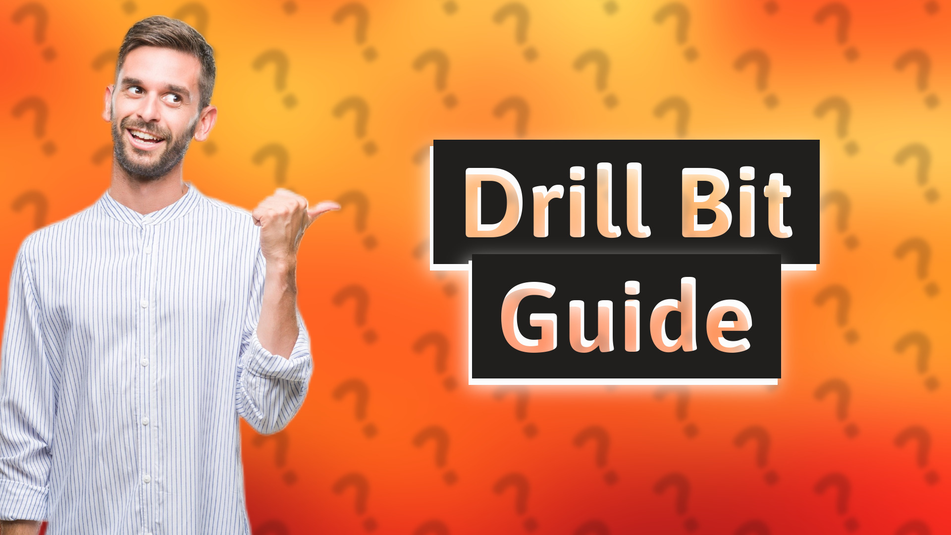 Drill Bit Guide