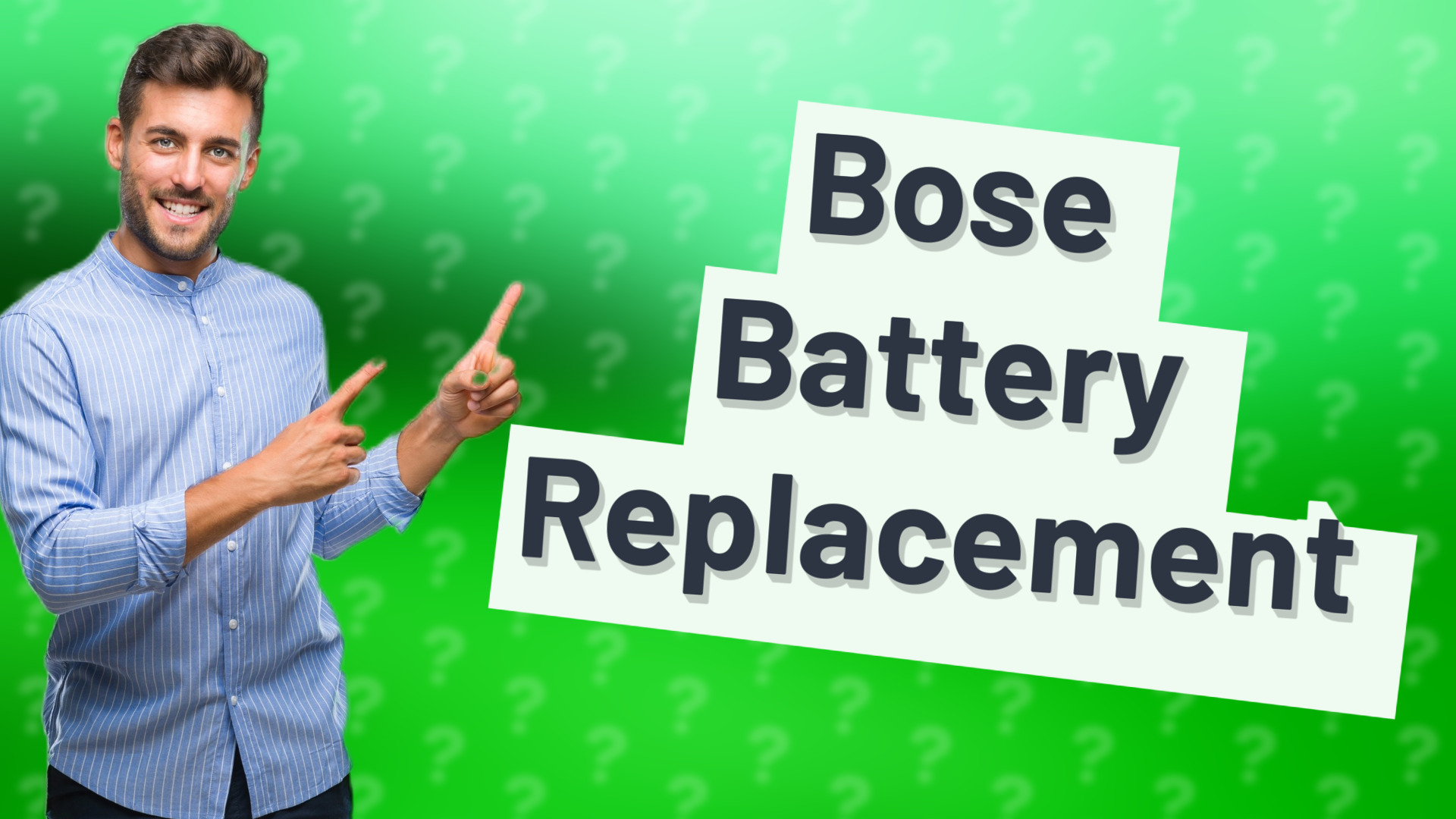 Bose Battery Replacement