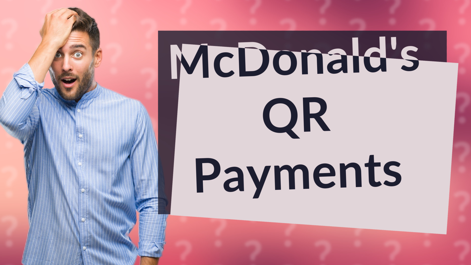 McDonald's QR Payments