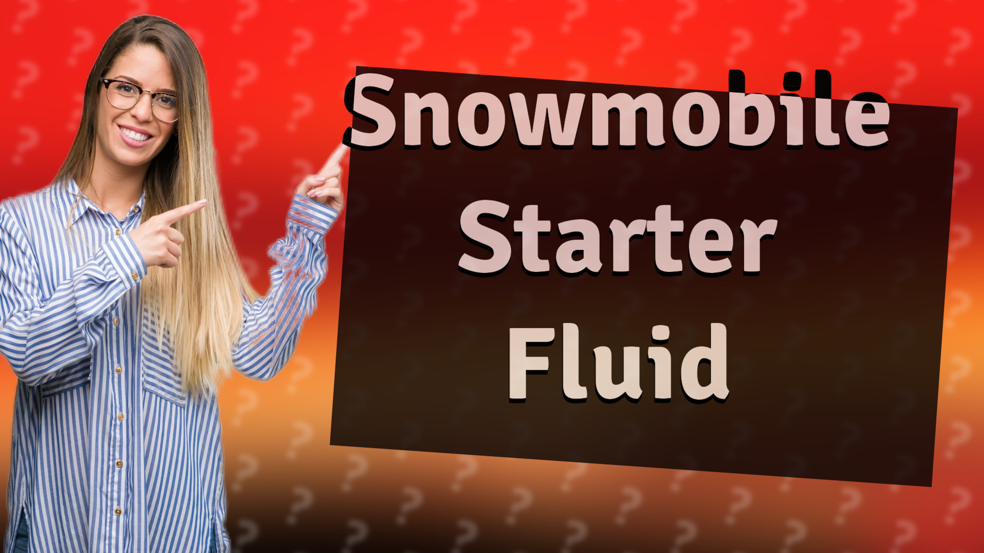 Snowmobile Starter Fluid