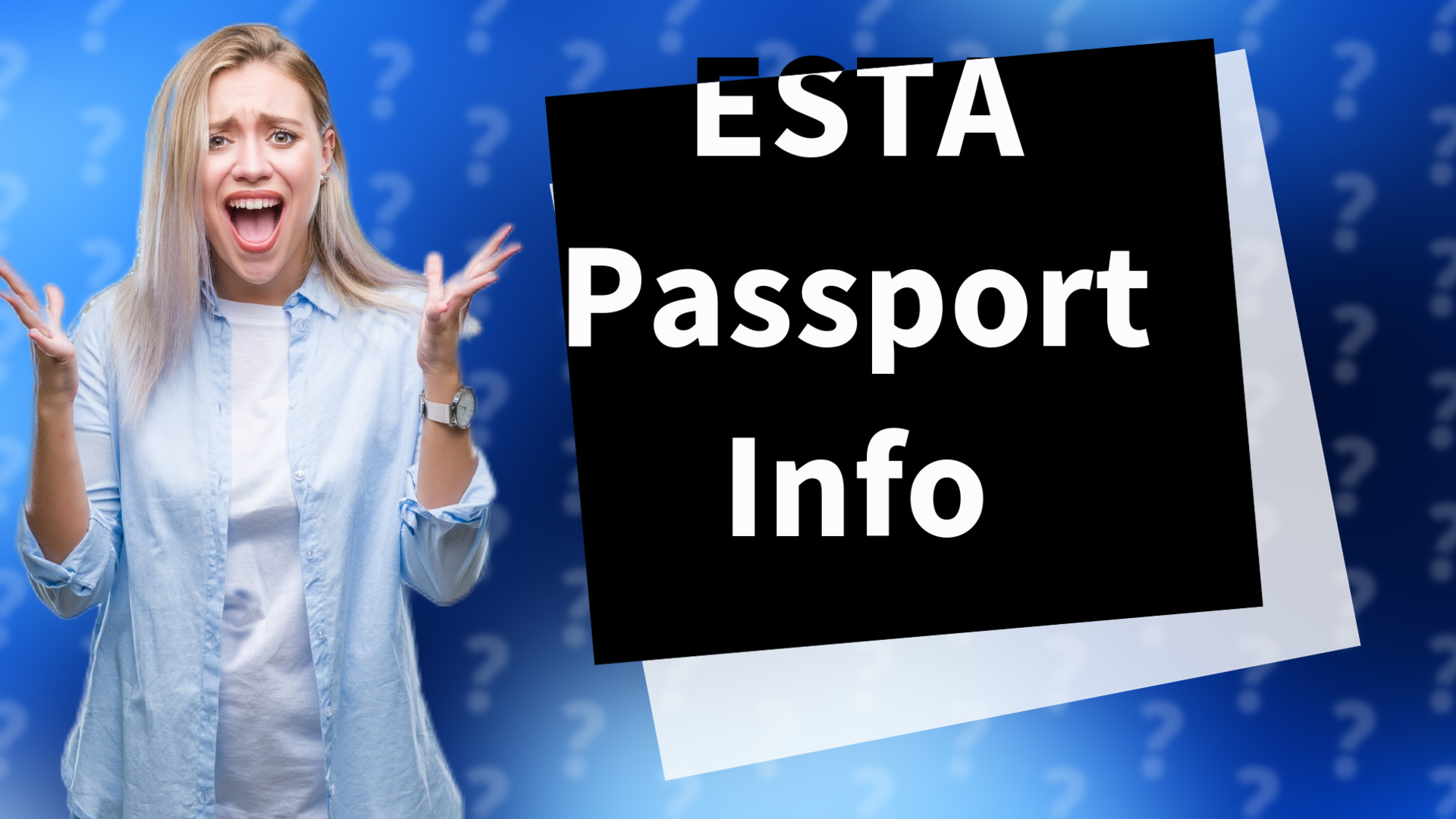 ESTA Passport Info