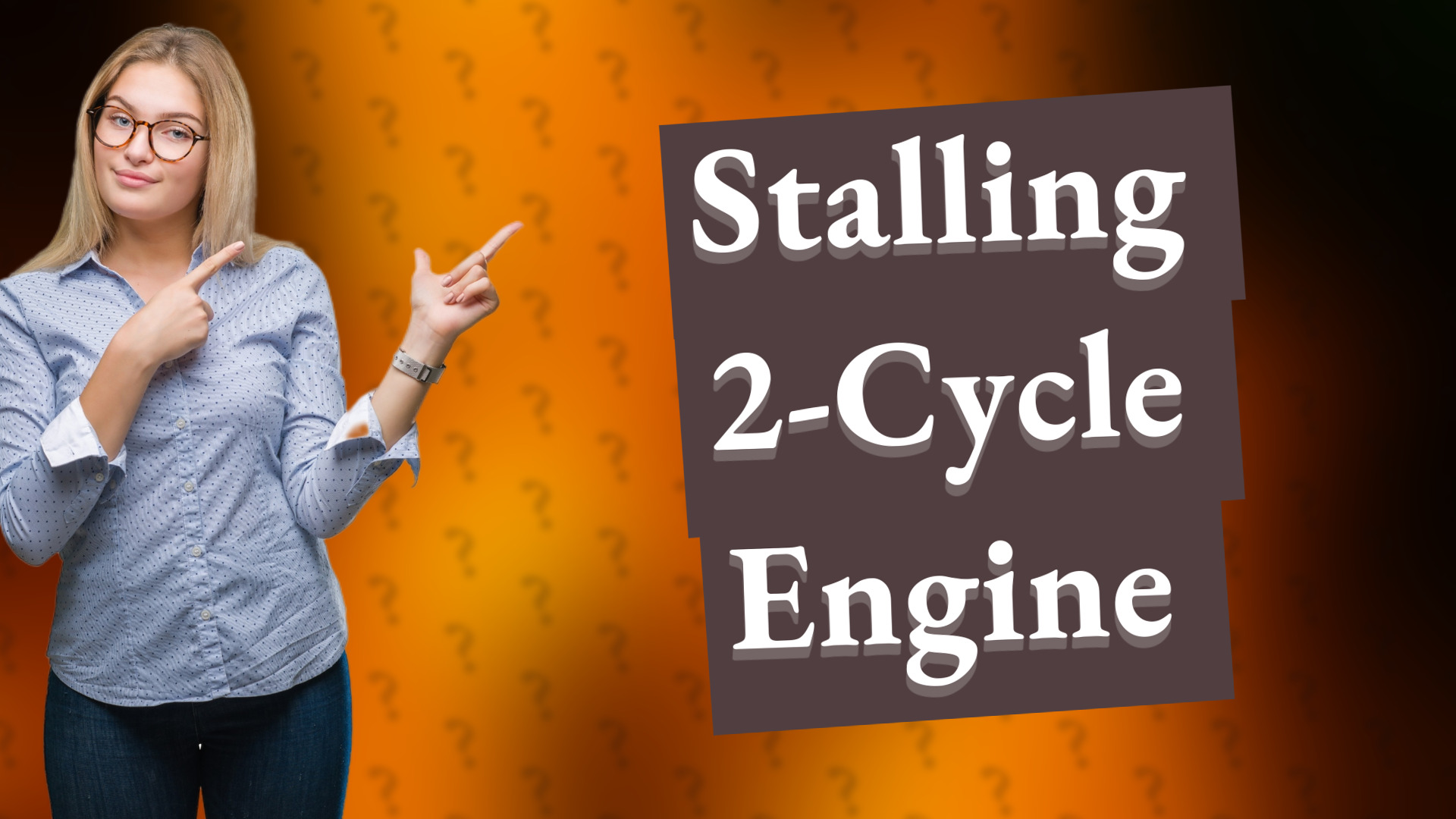 Stalling 2-Cycle Engine