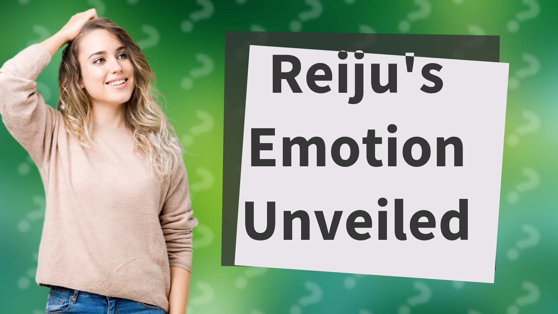 Reiju's Emotion Unveiled