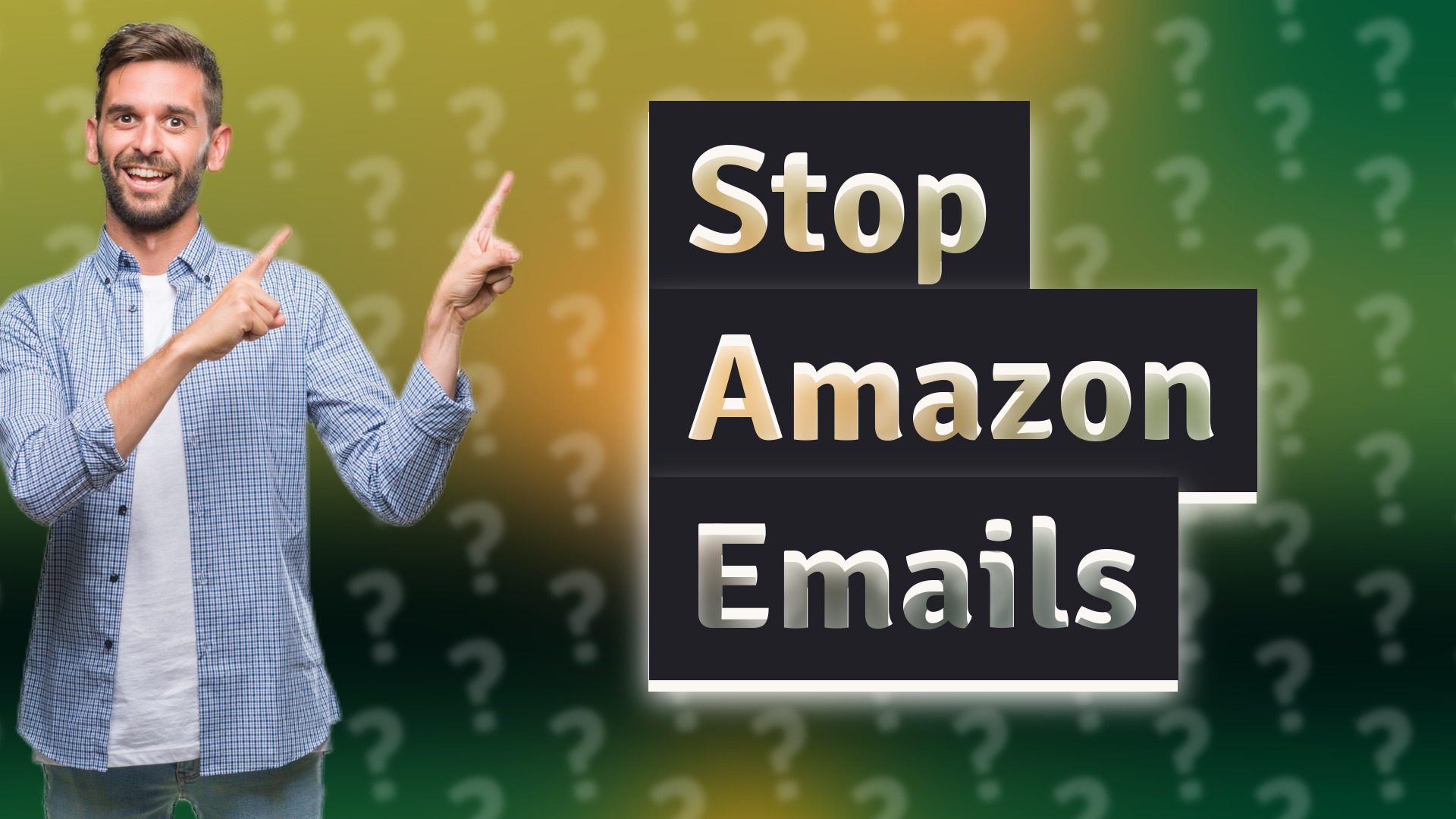 Stop Amazon Emails